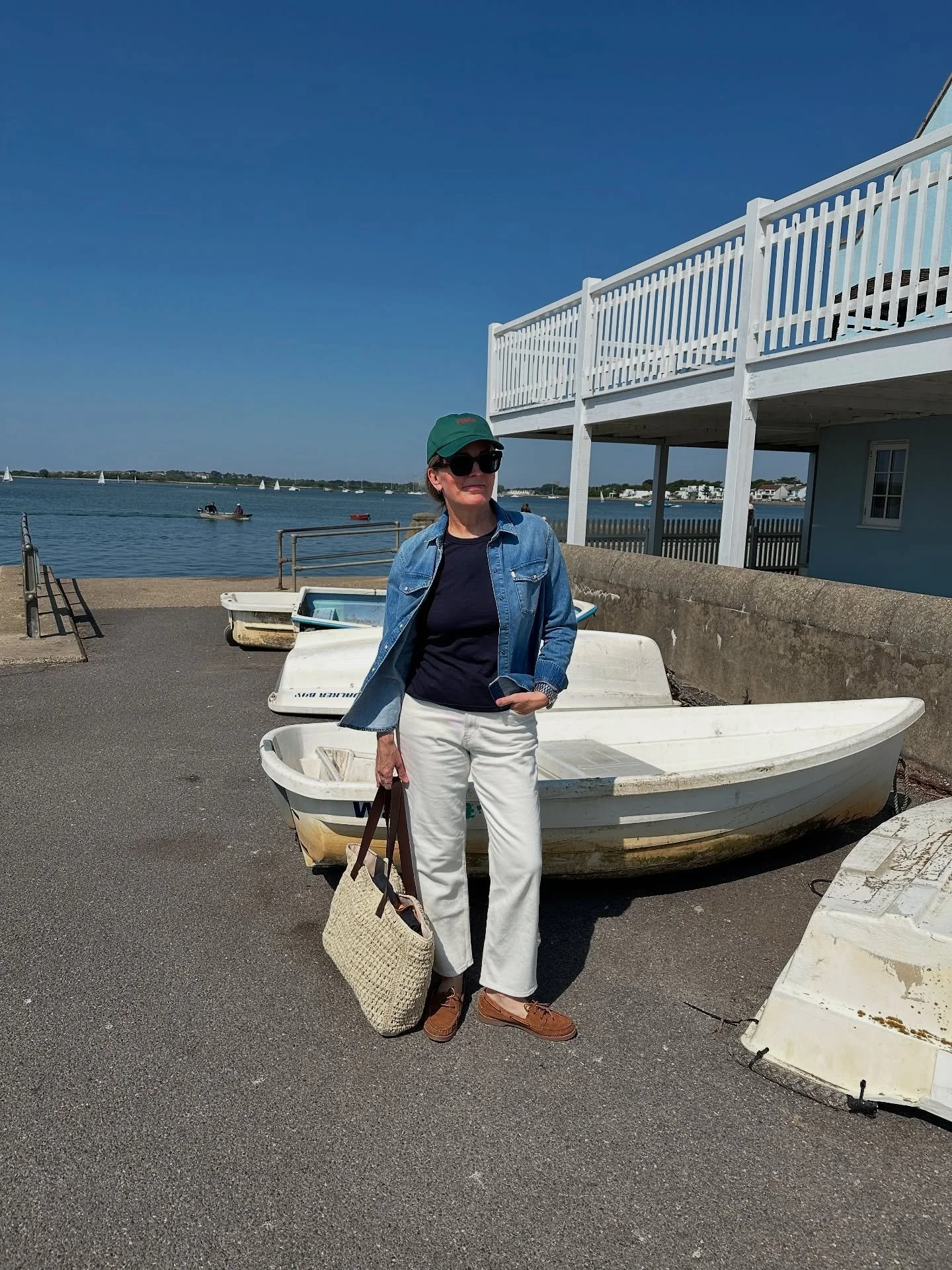 Summer so far&hellip;including&hellip;
Walking on Christchurch Quay but feeling Nantucket
Weekend Italian grazing in the garden
My four-legged sun seeker
Silk scrunchies go much easier on my midlife hair
Still thinking about these pictures for the ne