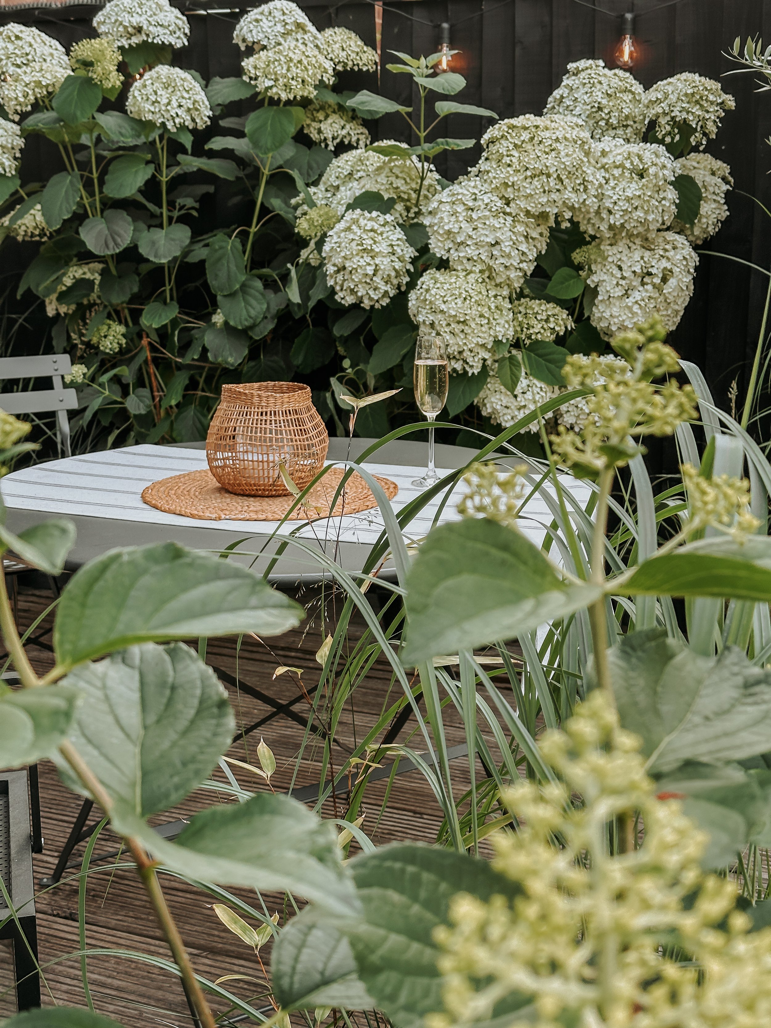 outdoor living in July