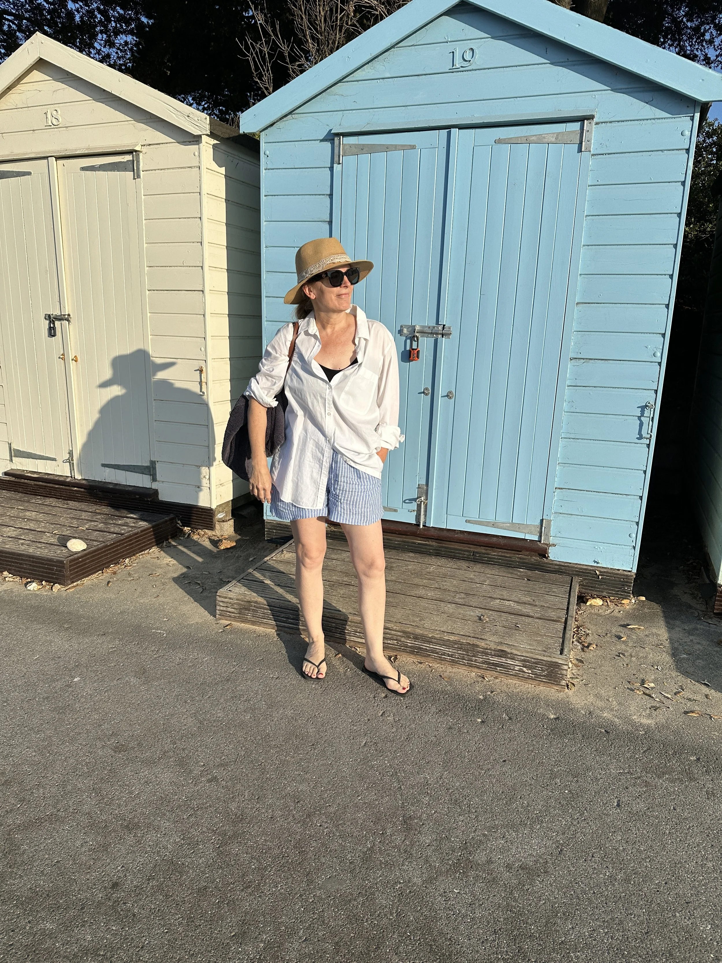 morning sea dip ritual in august