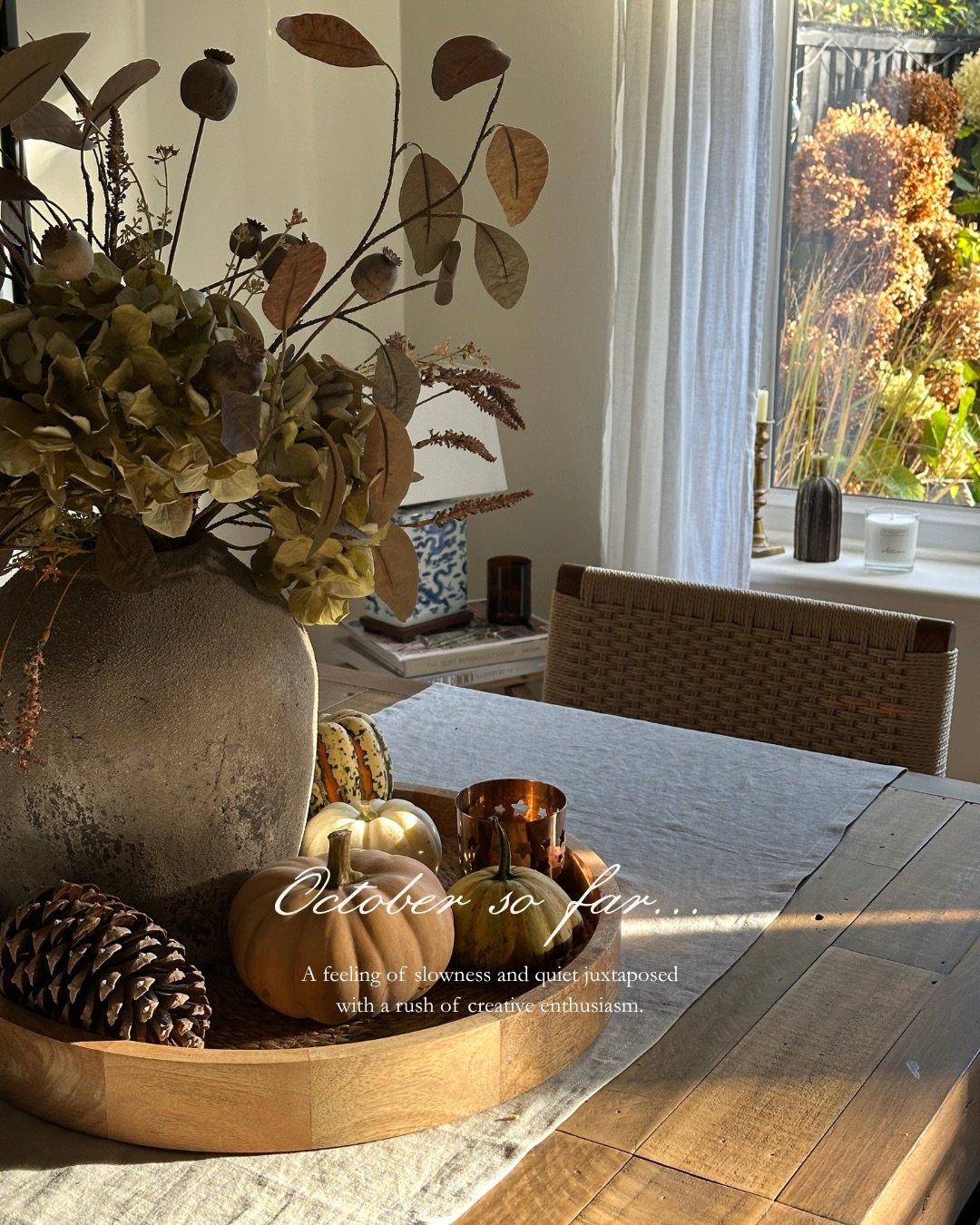 Not even half way through and I think this might be my favourite month yet&hellip; but then I am a big fan of autumn 🍁

The last few days mix of misty rainy mornings and crisp cold afternoons has been my favourite kind of seasonal cocktail. And hors