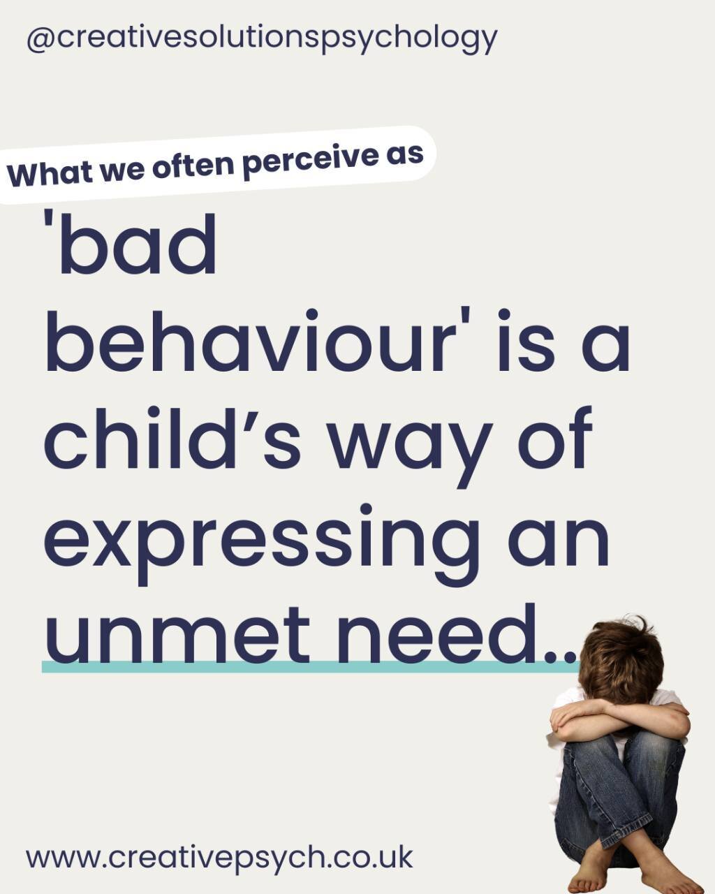 As parents and educators, it's common to label certain actions of children as 'bad behaviour'. 

However, this perspective oversimplifies and misinterprets children's ways of expressing unmet needs.

Behaviour that we often categorise as 'bad' - like