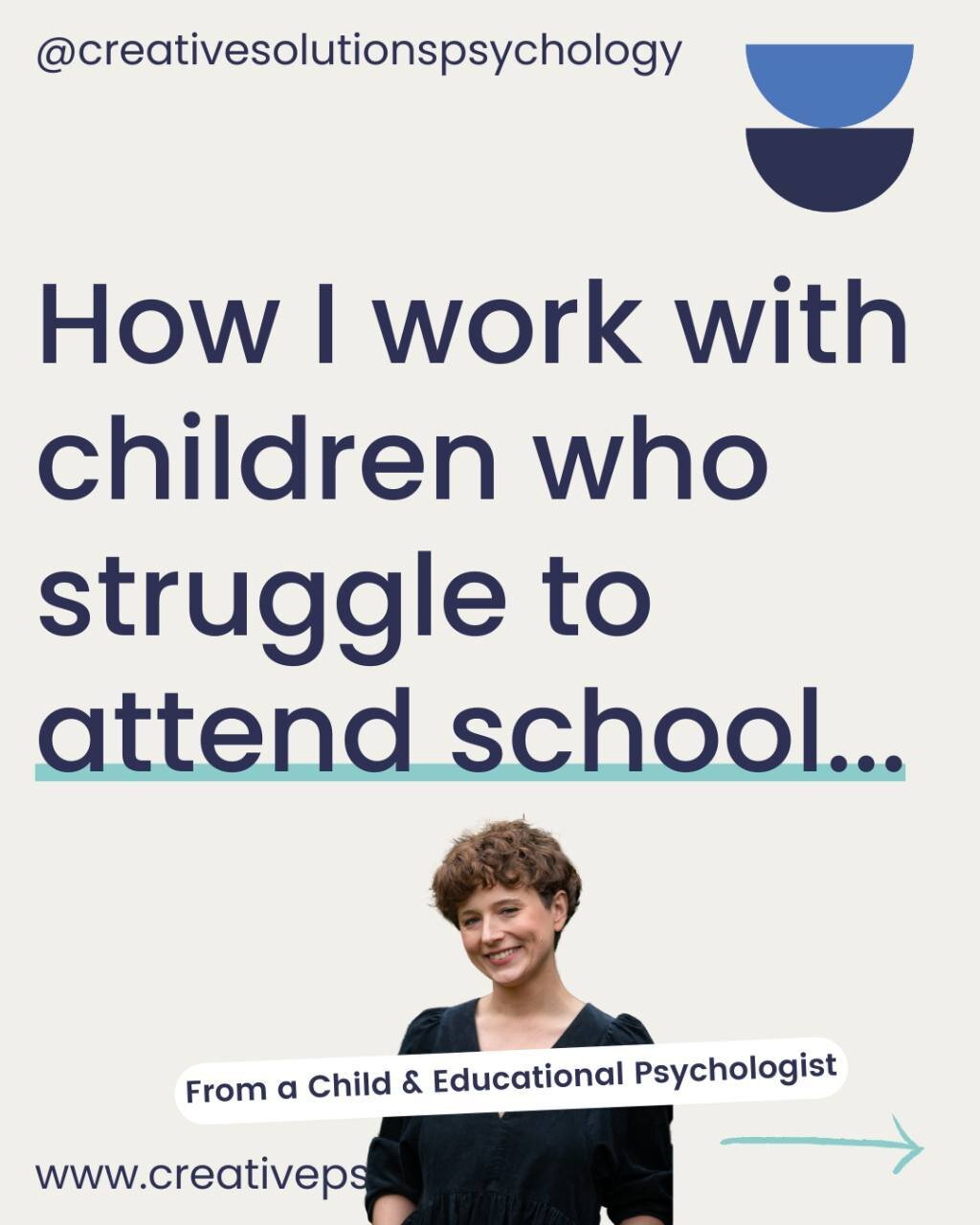 Helping children who struggle to attend school is a multifaceted process that requires patience, understanding, and a team effort. 

As a psychologist, my role is to guide and support the child and their family through this challenging journey, aimin