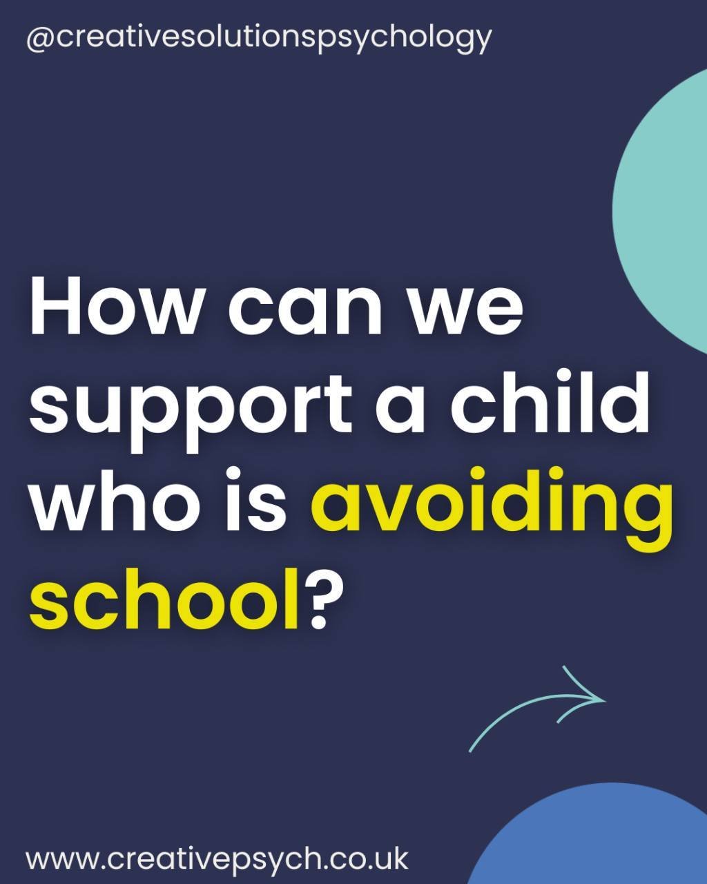 Addressing school avoidance involves peeling back layers to understand the core issues at play. 

School avoidance is not simply about a child not wanting to go to school; it's a signal of deeper challenges, be it anxiety, academic struggles, bullyin