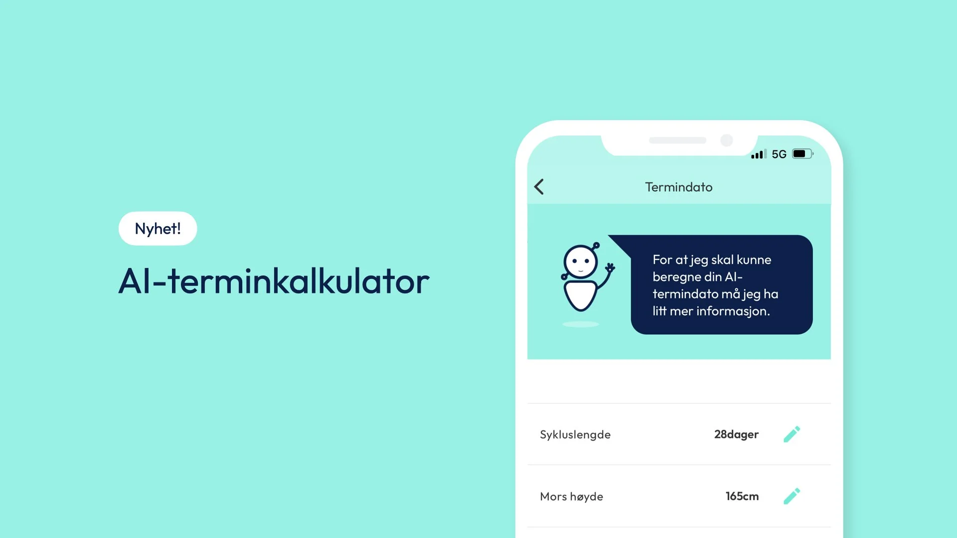 Verdens mest avanserte terminkalkulator: Beregn din termin ved hjelp av AI