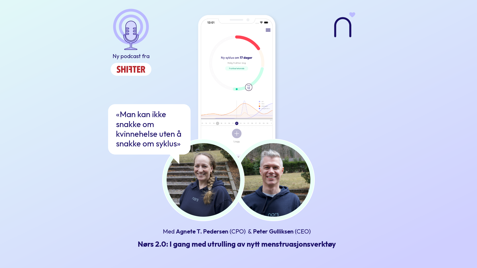 Nørs i Shifter-podcast: Slik ruller vi ut fremtidens verktøy for kvinnehelse