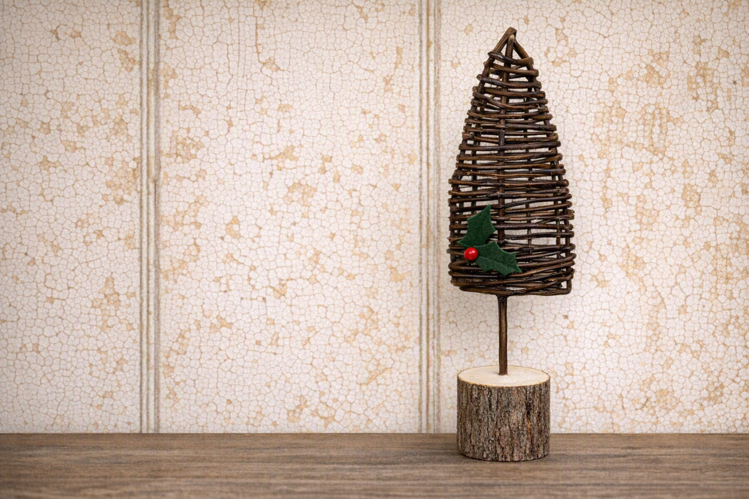 Rustic 2D Willow Tree Decor