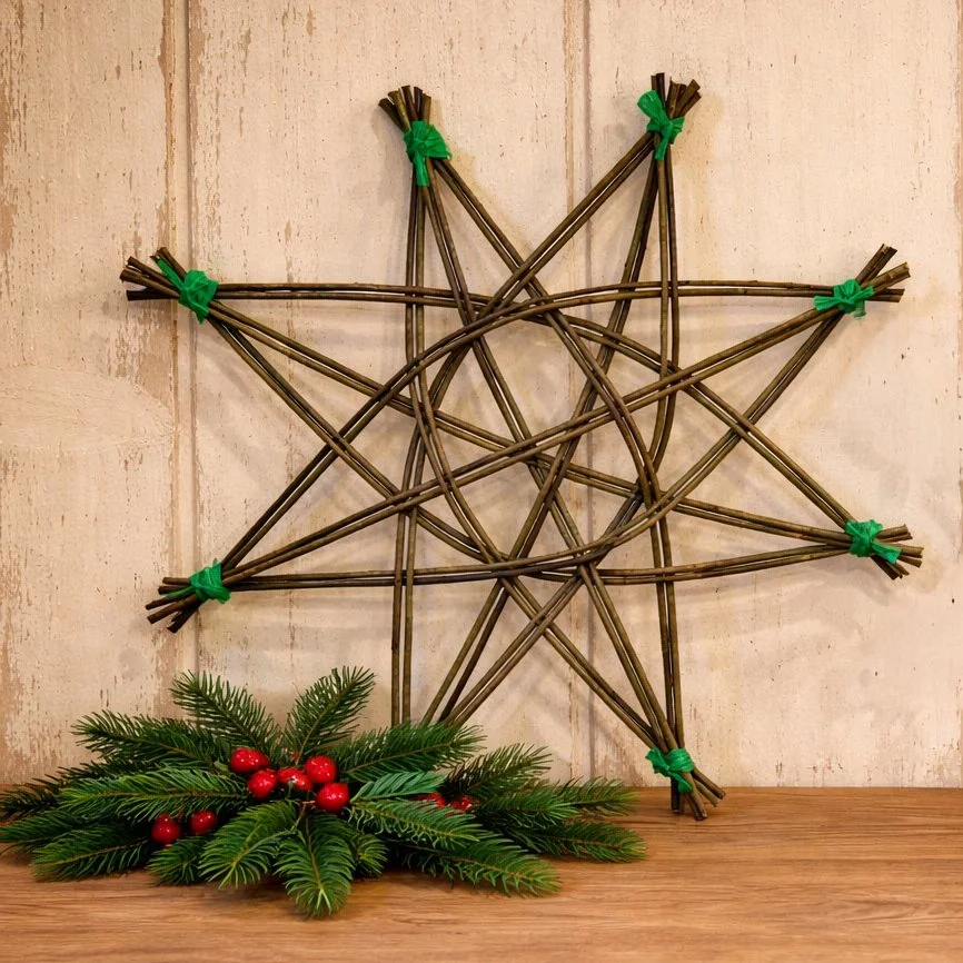 Christmas Willow Decorations 13 November 1.30