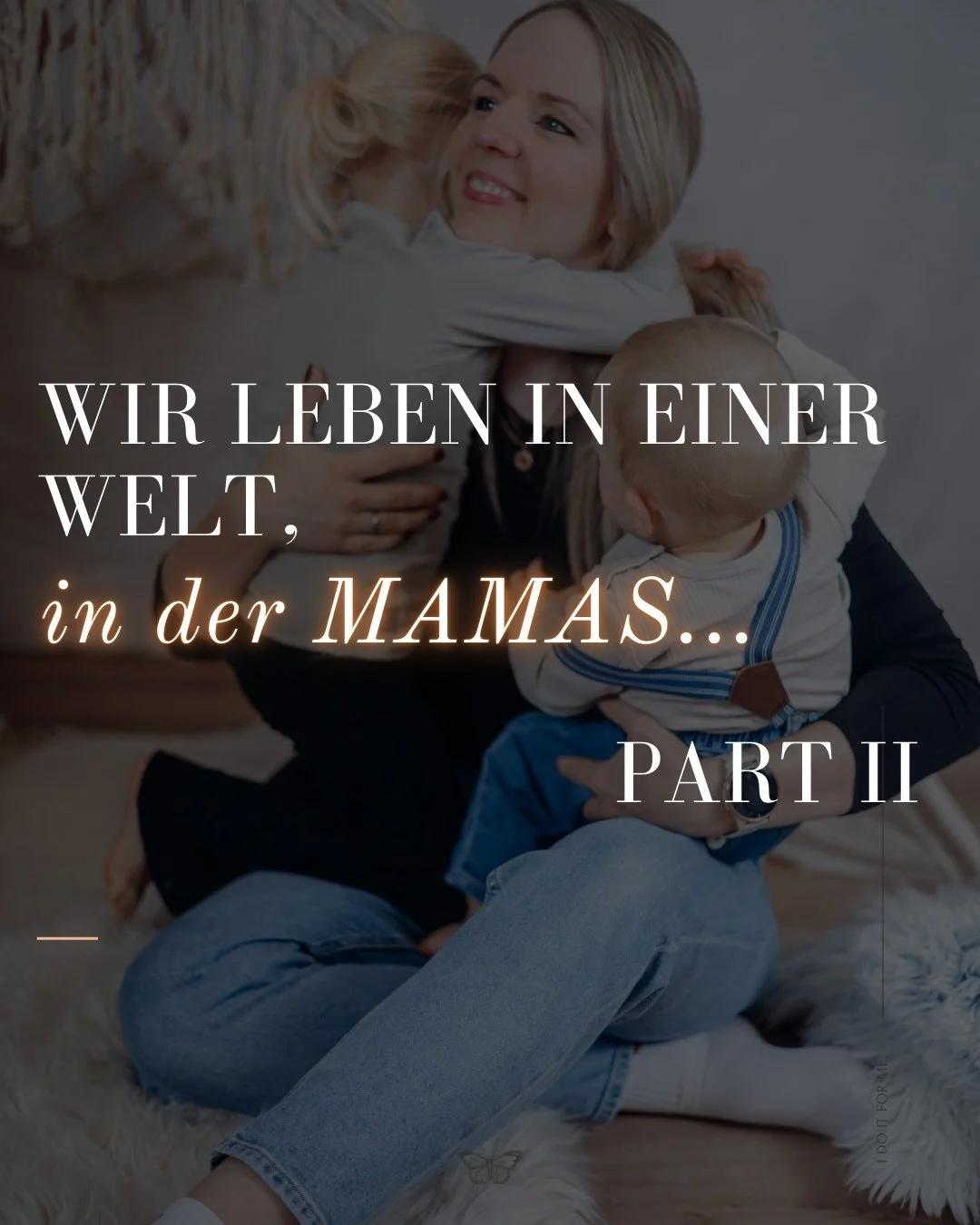 Und dann wundern wir uns, warum so viele Mamas ersch&ouml;pft sind.
Und nennen es normal.

Normal, st&auml;ndig m&uuml;de zu sein.

Normal, sich selbst immer zuletzt zu stellen.

Normal, den ganzen Tag f&uuml;r alle da zu sein und abends trotzdem das