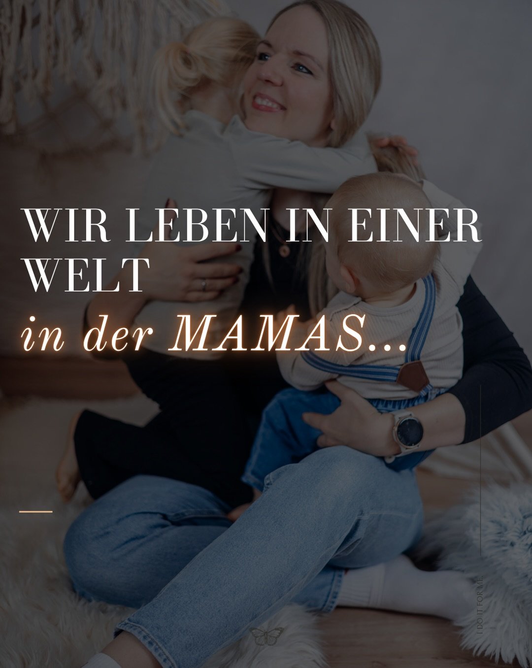 Und wenn eine Mama sich dann doch mal f&uuml;r sich entscheidet?

Dann wird das schnell klein geredet.
&bdquo;Du hast doch Kinder.&ldquo;
&bdquo;Daf&uuml;r hast du jetzt keine Zeit.&ldquo;
Und manchmal sogar: &bdquo;Das ist doch egoistisch.&ldquo;

A