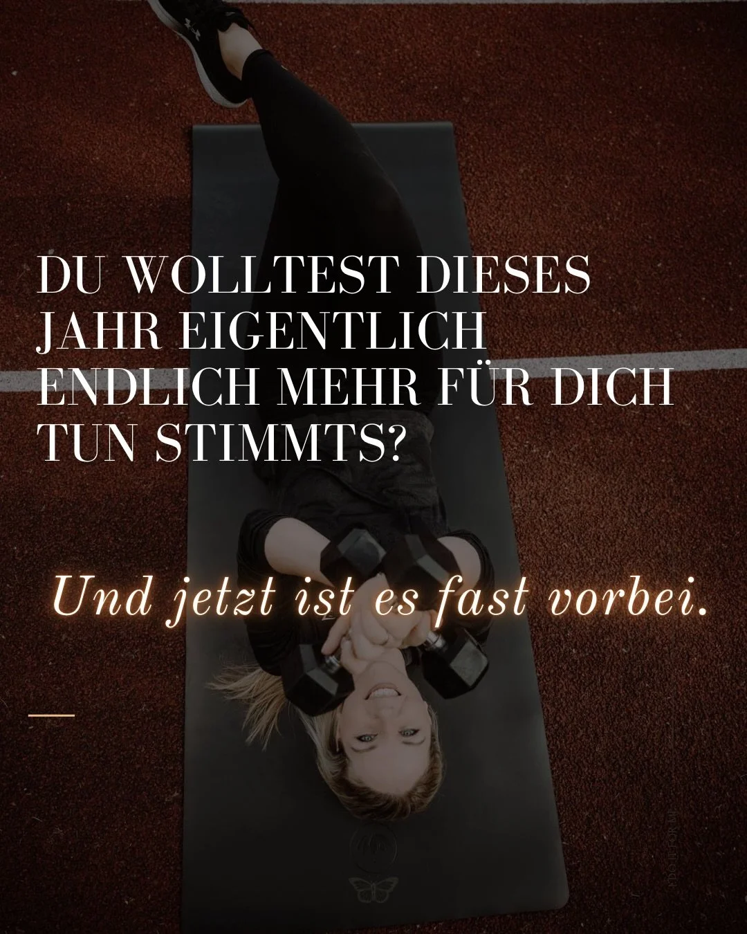 Hand aufs Herz:
Wie oft hast du dir dieses Jahr schon vorgenommen, endlich mehr f&uuml;r dich zu tun? 🤍

Ges&uuml;nder essen &amp; Mehr Sport machen um dich endlich wieder wohl und fit in deinem K&ouml;rper f&uuml;hlen zu k&ouml;nnen.

Und dann komm