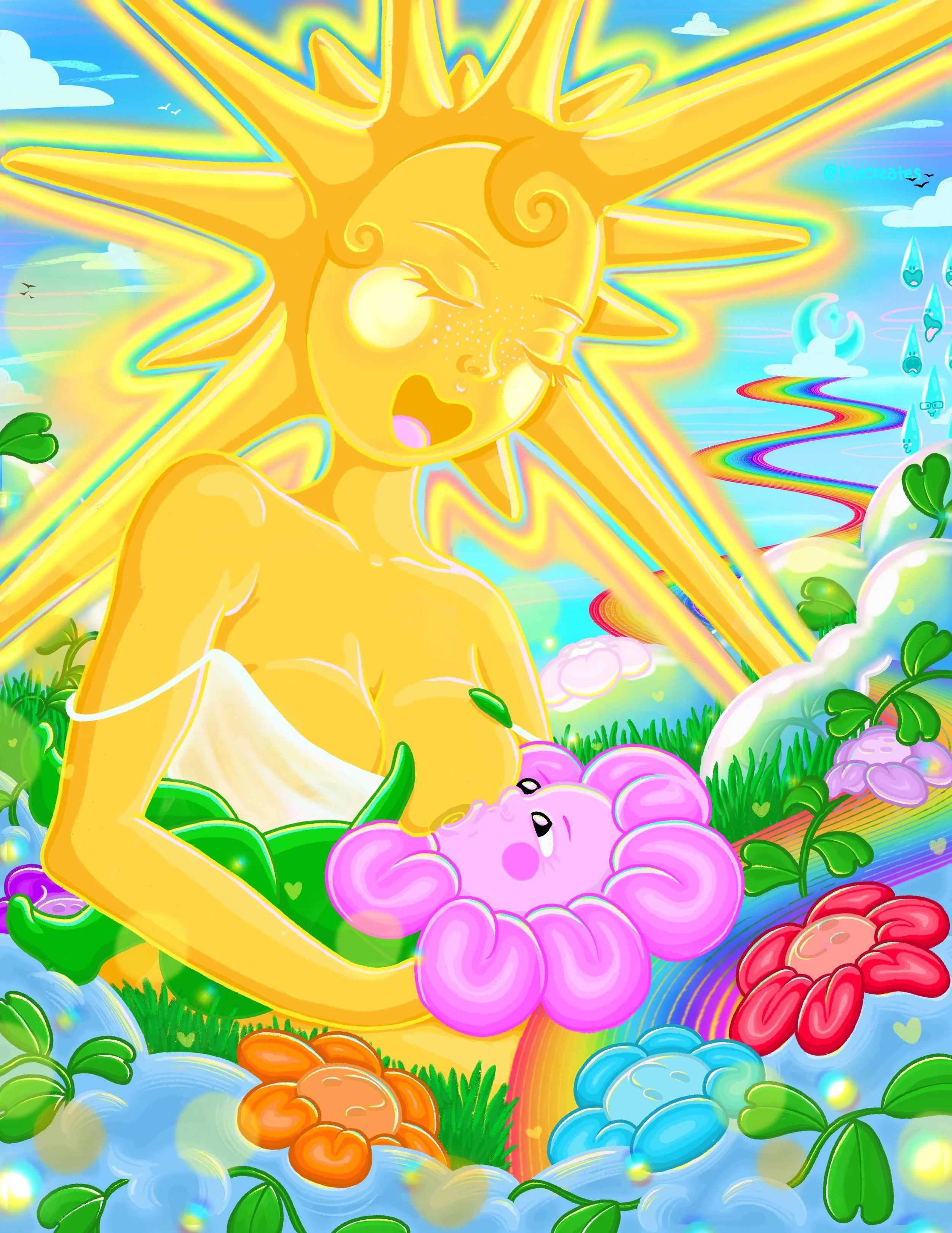 The Sun & Flower
