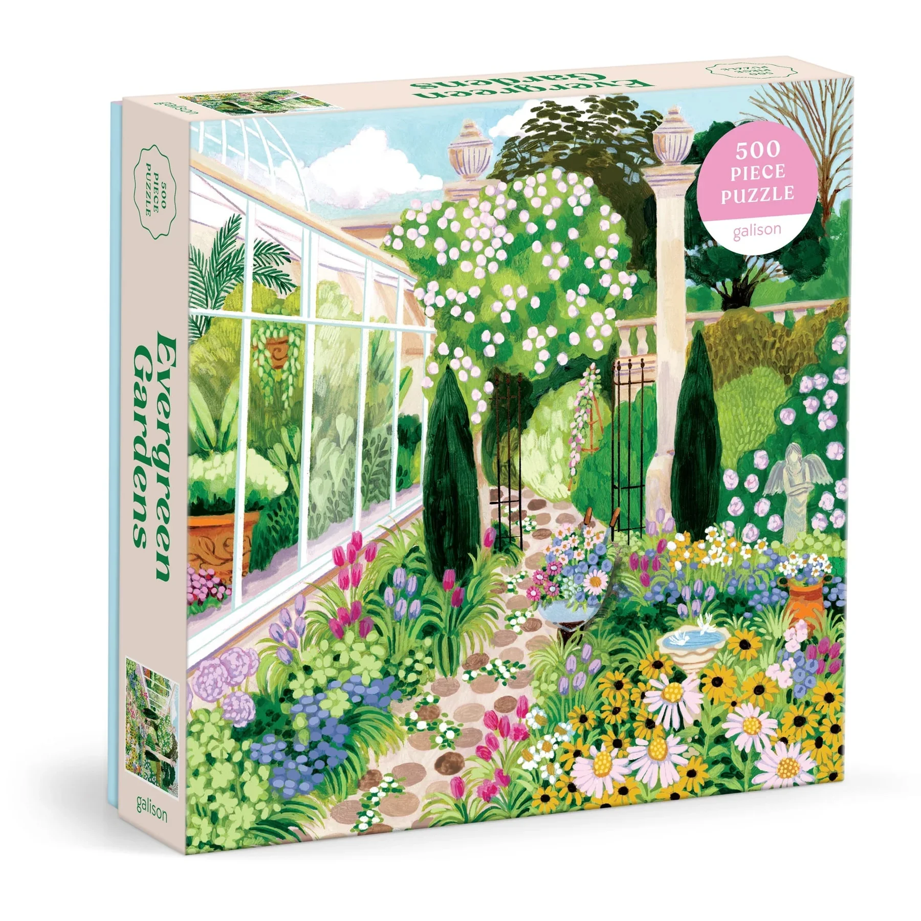 GA_500pcPuzzle_EvergreenGardens_CVR_9780735388161.webp