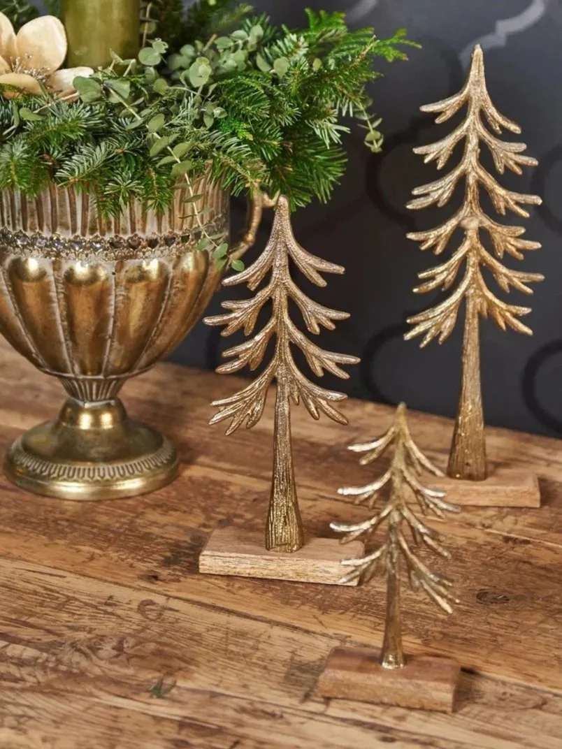 Træ m/ fod - 2 farver, 2 str.