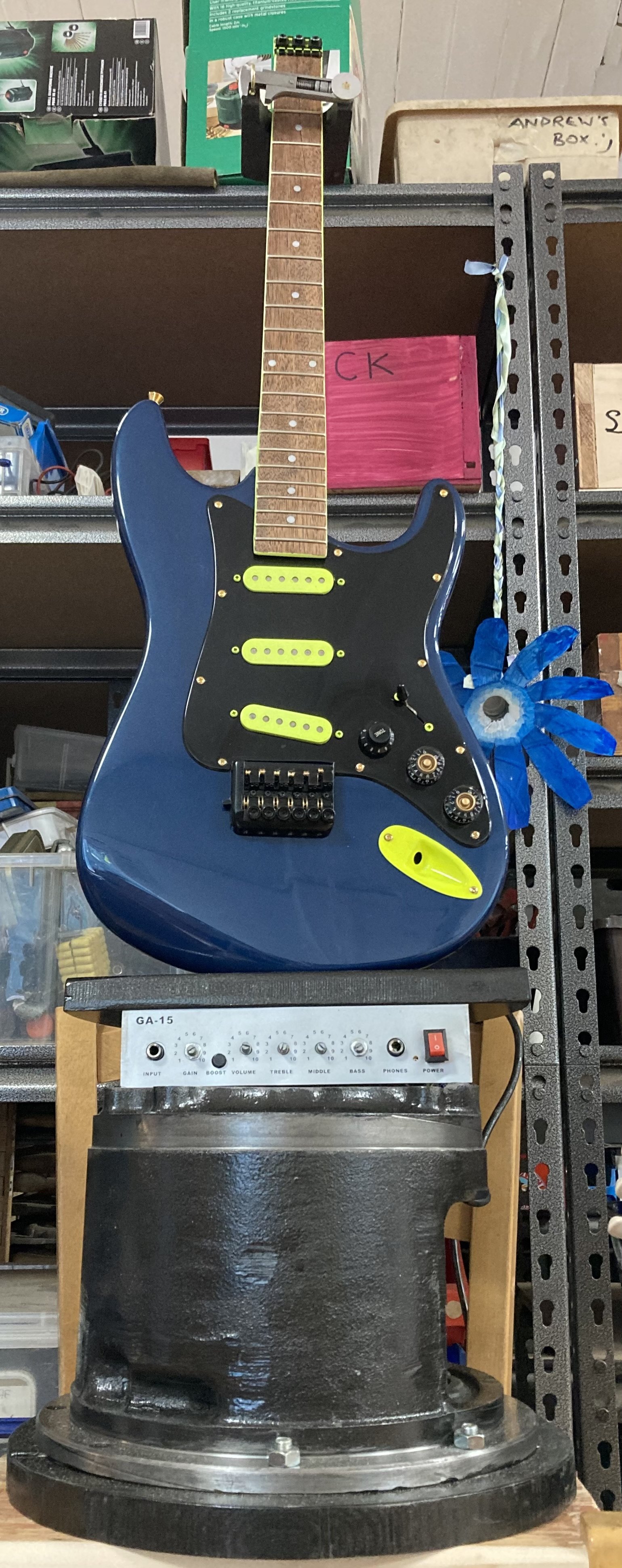 1996 Aria Pro II converted to headless