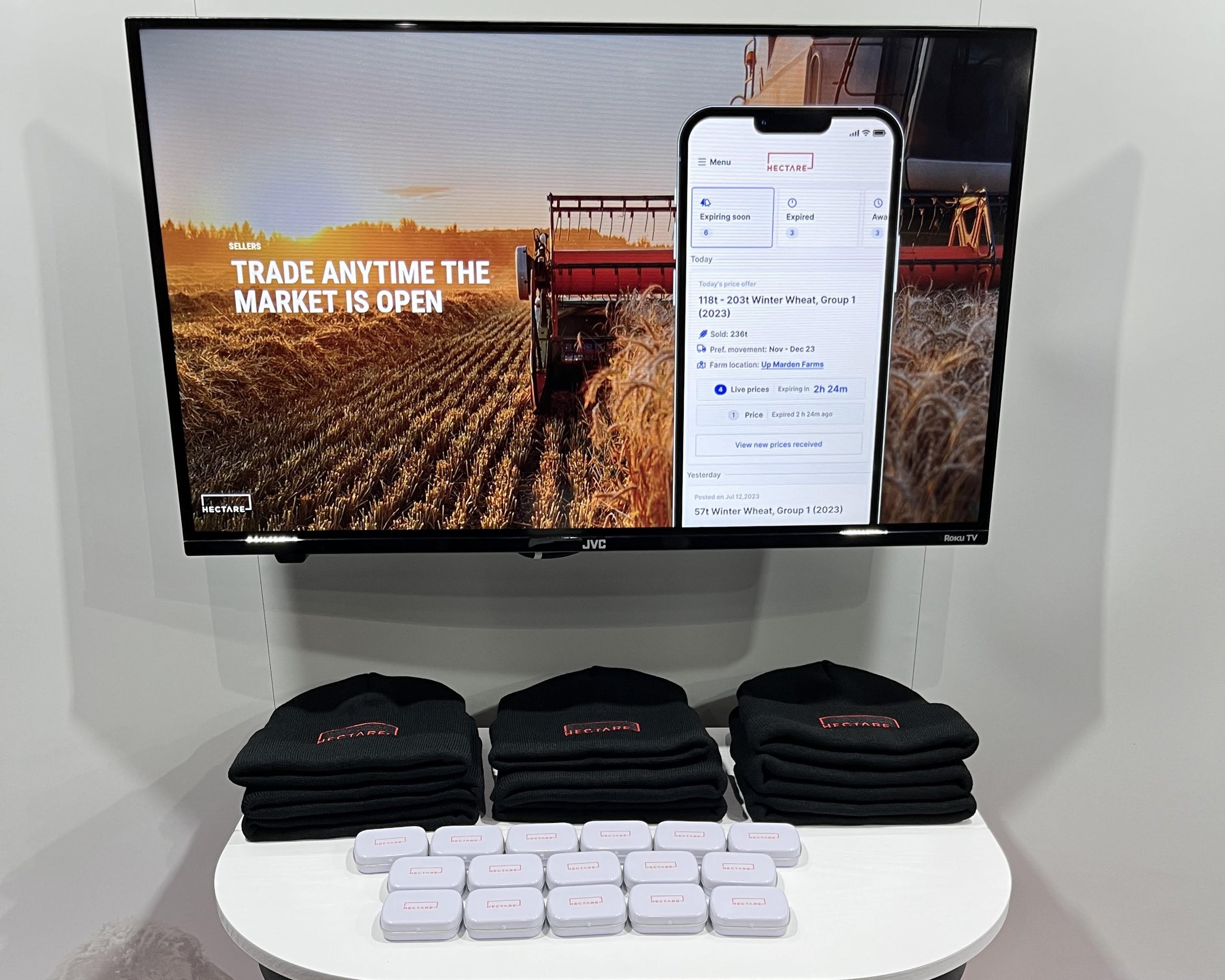 Unveiling the Future of Agriculture: Hectare does Croptec 2023