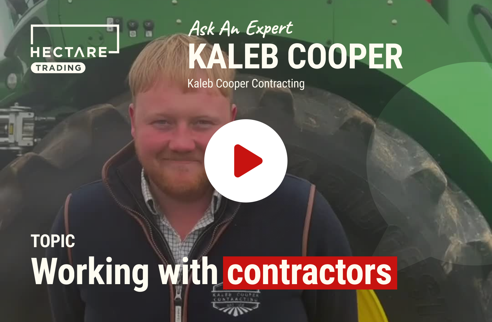 Ask An Expert: Kaleb Cooper on working with contractors
