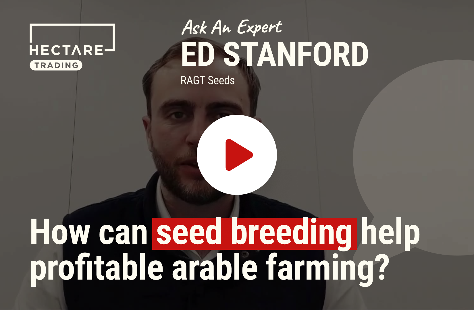 Ask An Expert: Ed Stanford on seed breeding