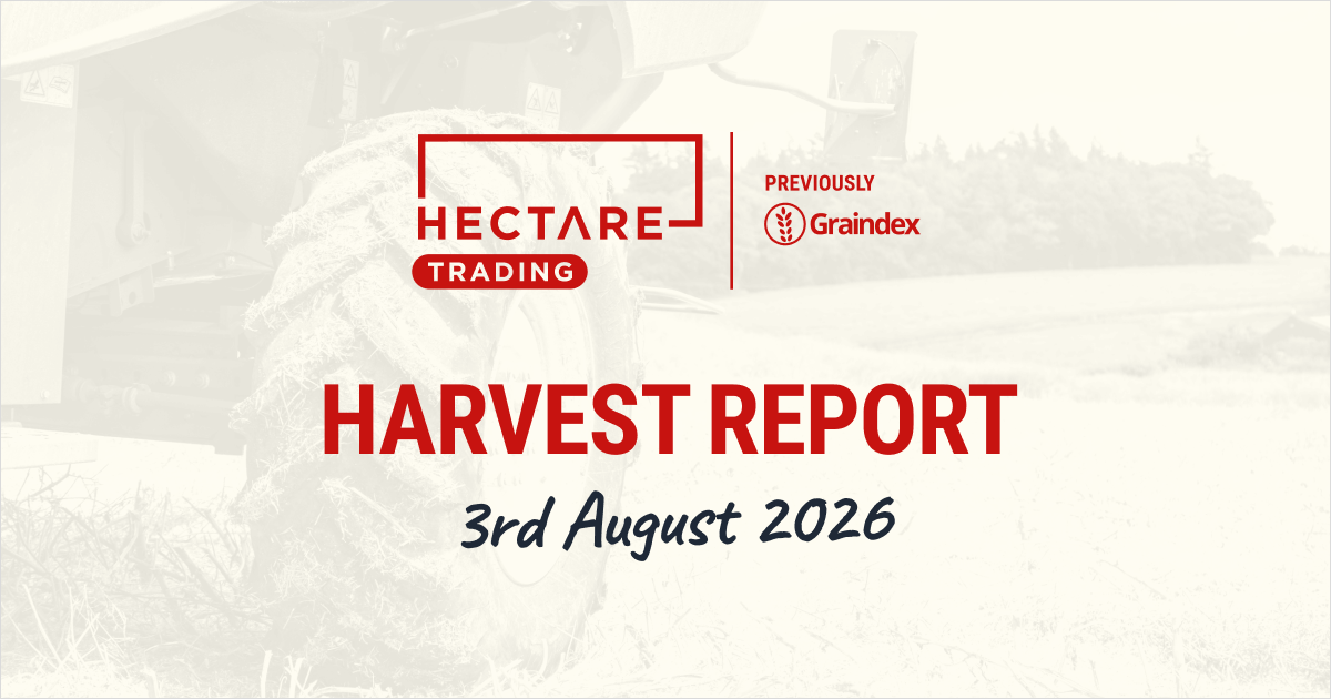 Harvest Report: 3 August 2026