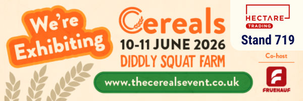 Hectare Trading will be at Cereals 2026 on 10 and 11 June, at stand 719