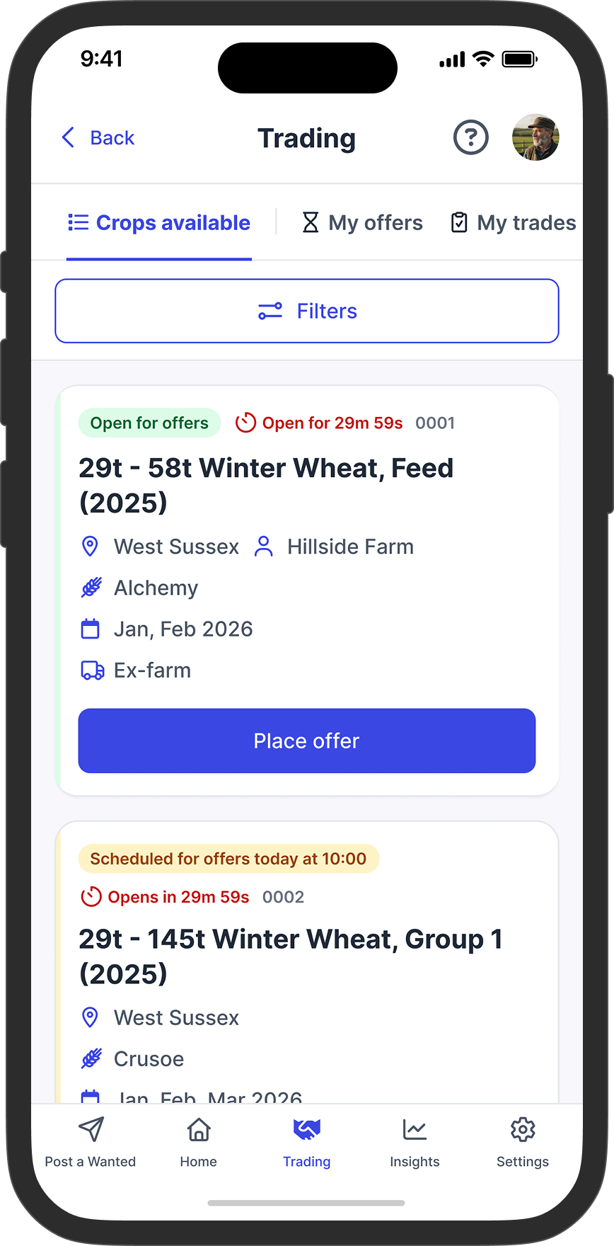 Trading Crops Crop trading for Buyers — Hectare Trading | The online marketplace for ...