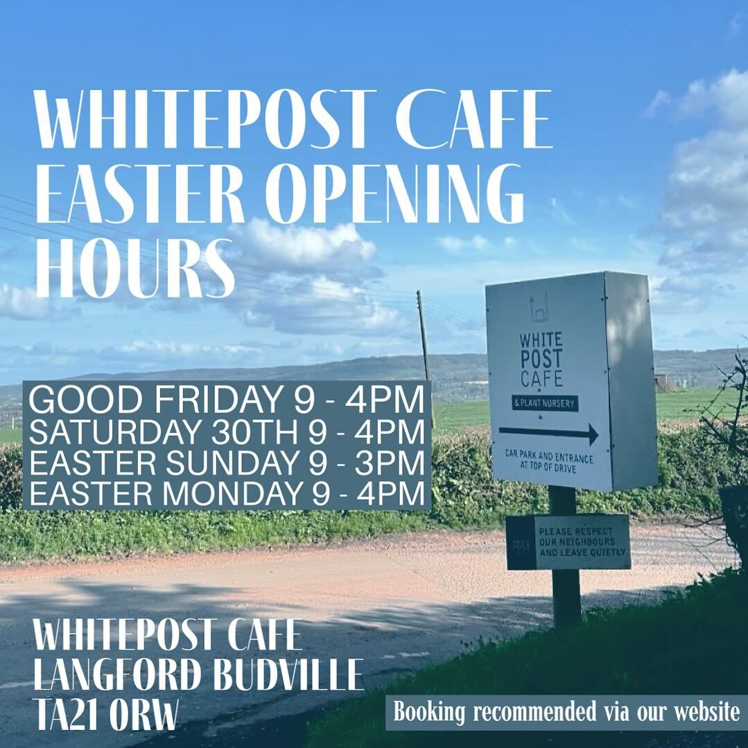 Open throughout Easter weekend. Come &amp; celebrate with us.

We recommend booking, via our website 🍴