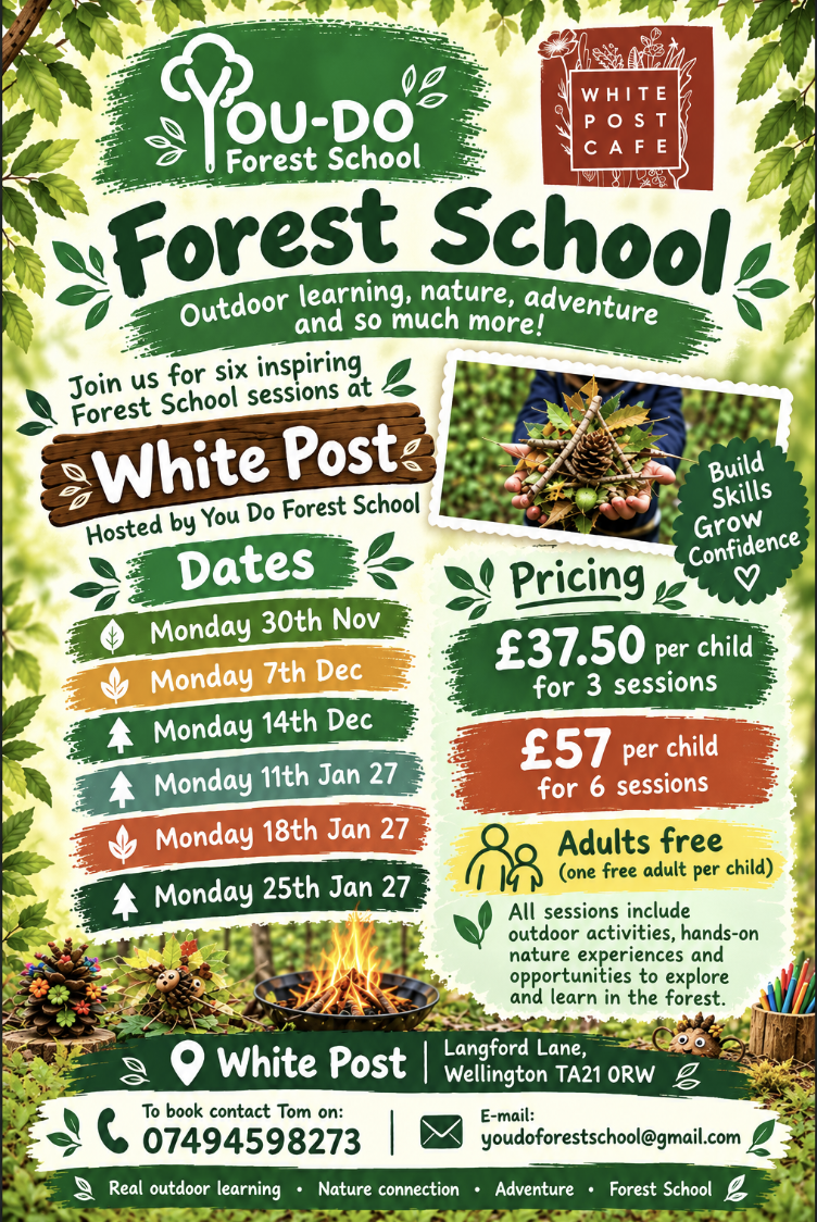 Monday 30th Nov onwards- Forest School (multiple dates)