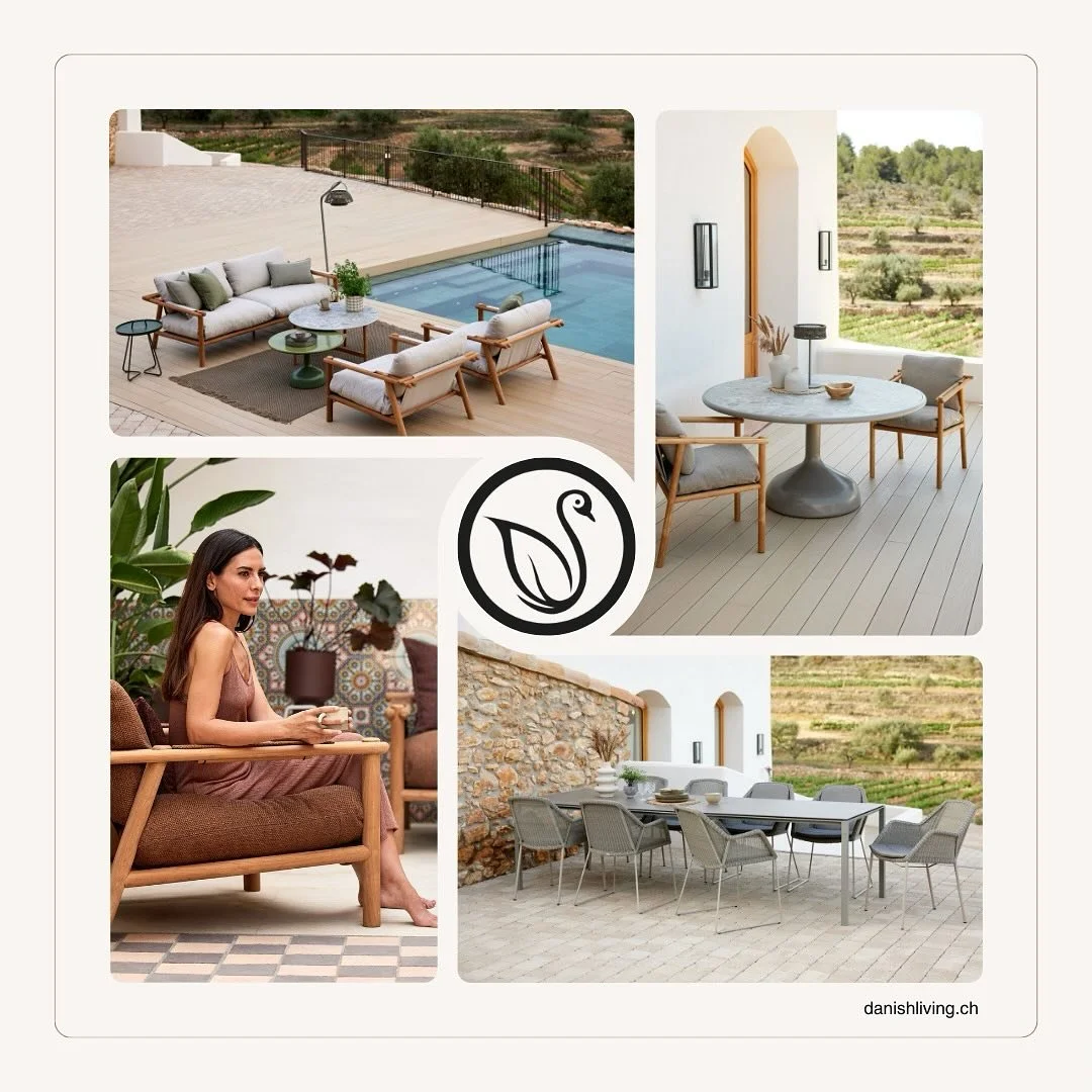 Embrace the summer vibes with Cane-line outdoor furniture! 🌞✨ Transform your backyard into a stylish oasis with comfortable, high-quality pieces designed for relaxation and enjoyment. 🌿🛋️ @caneline 
-
-
-
-
-
-
#CaneLine #OutdoorLiving #summervibe