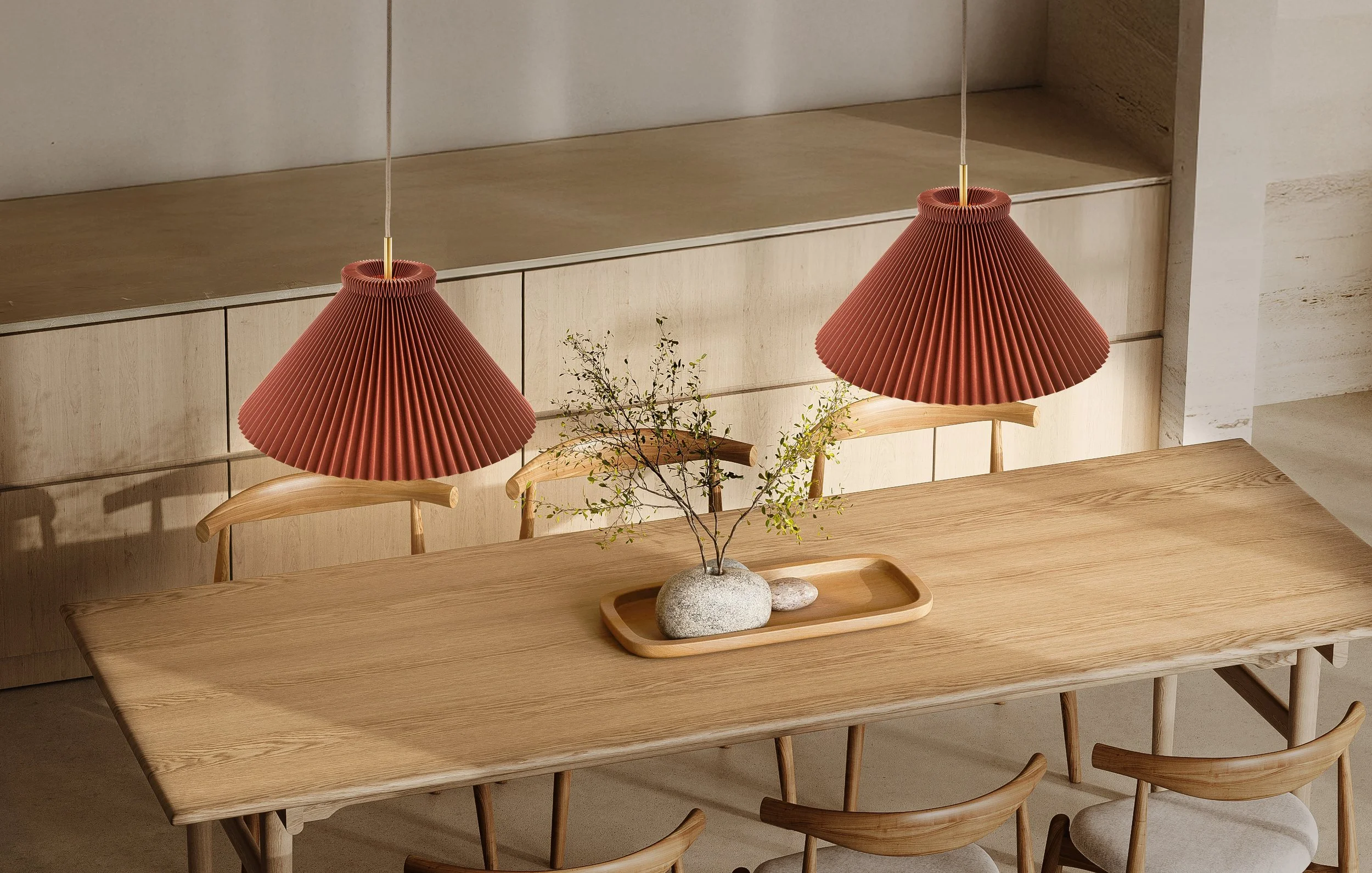 LeKlint1_pendant_30cm_chocolate_paper_brass_hangup_lifestyle.jpg