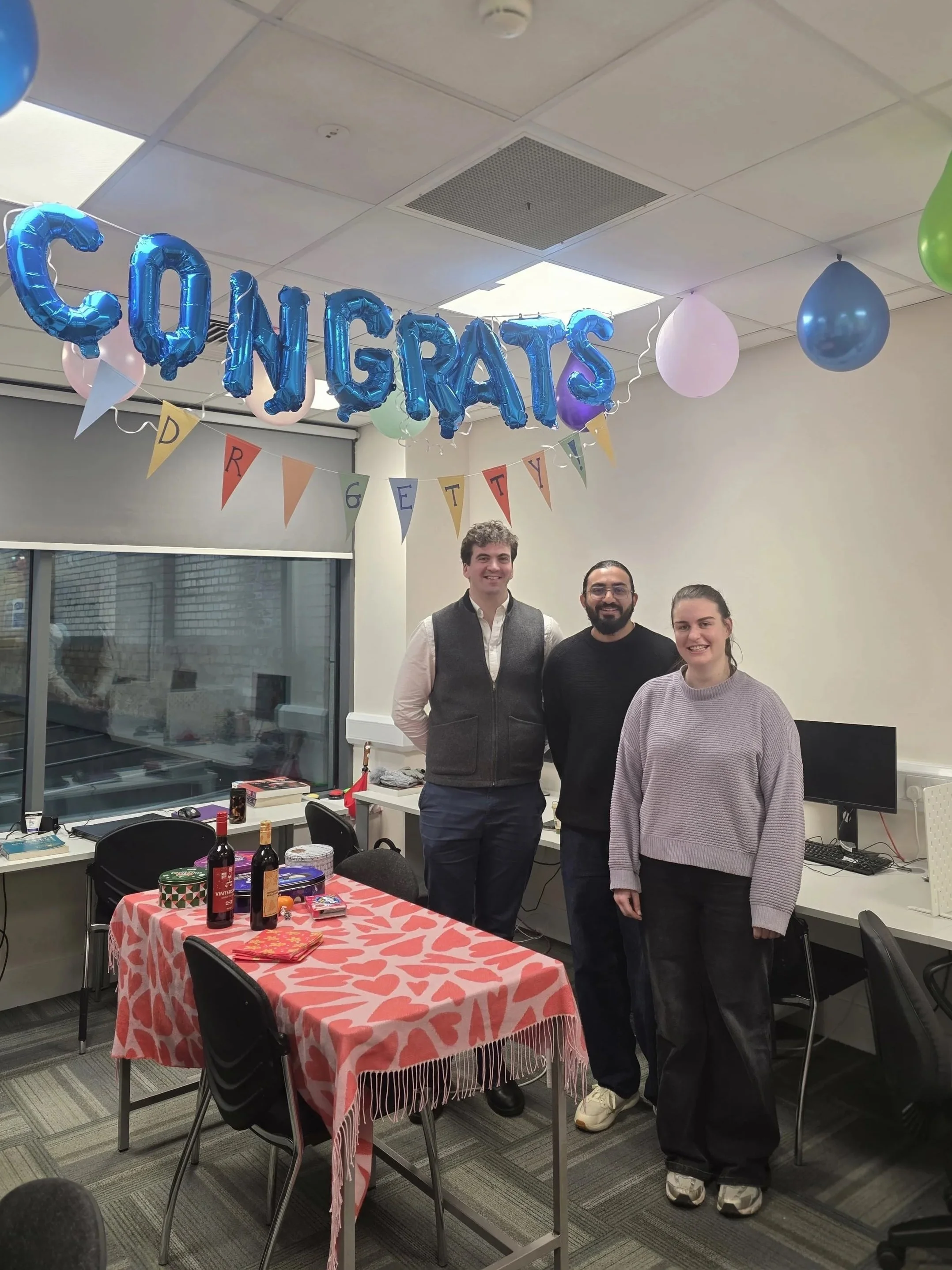 Congratulations Dr Erin Getty!