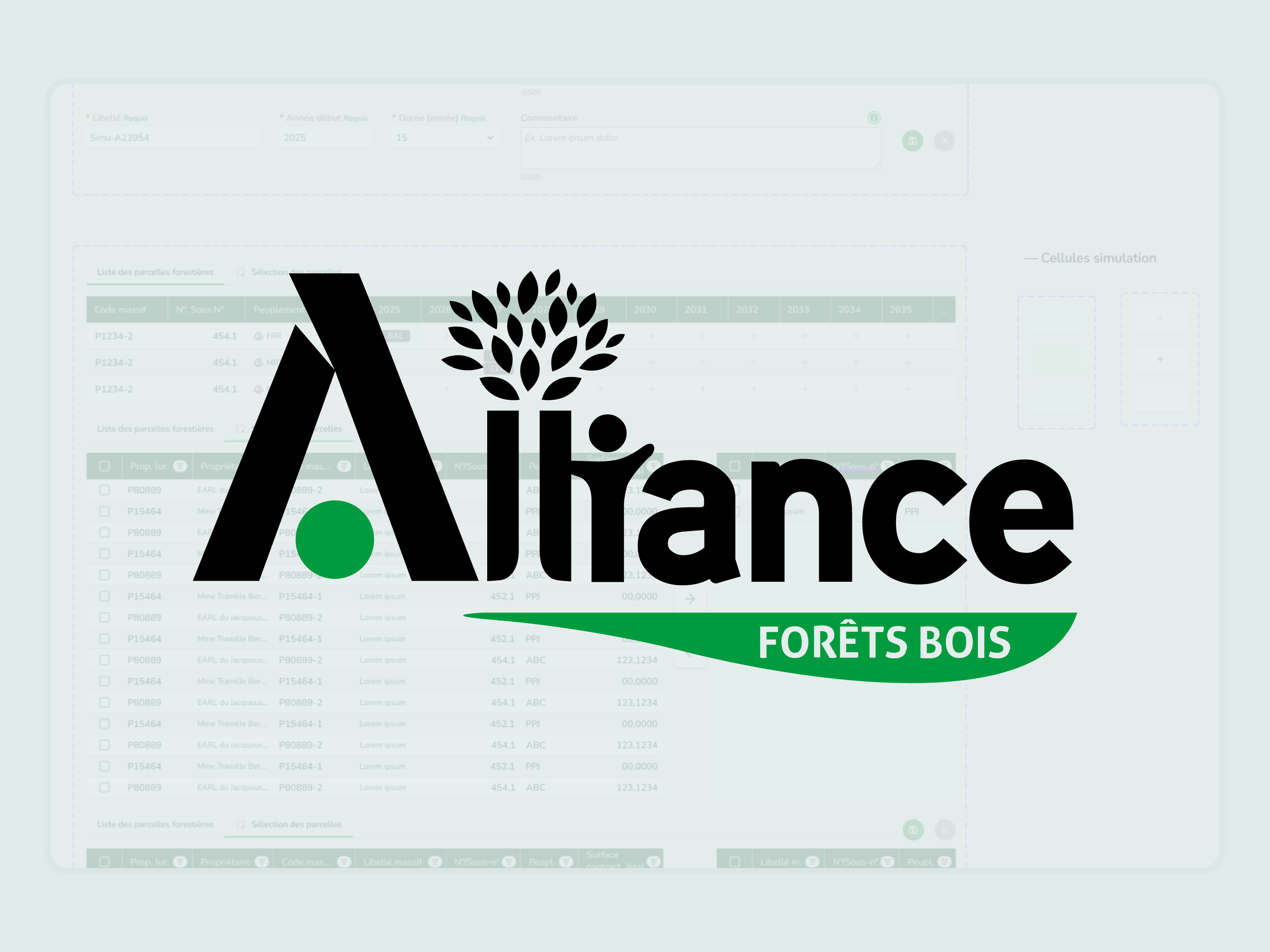 ERP groupe coopératif Alliance Forêt Bois
