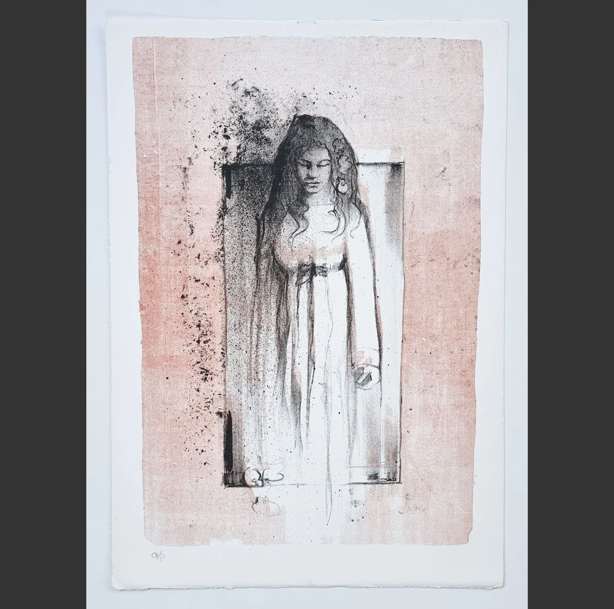 Burnt Sienna - lithograph | Kim Nelson