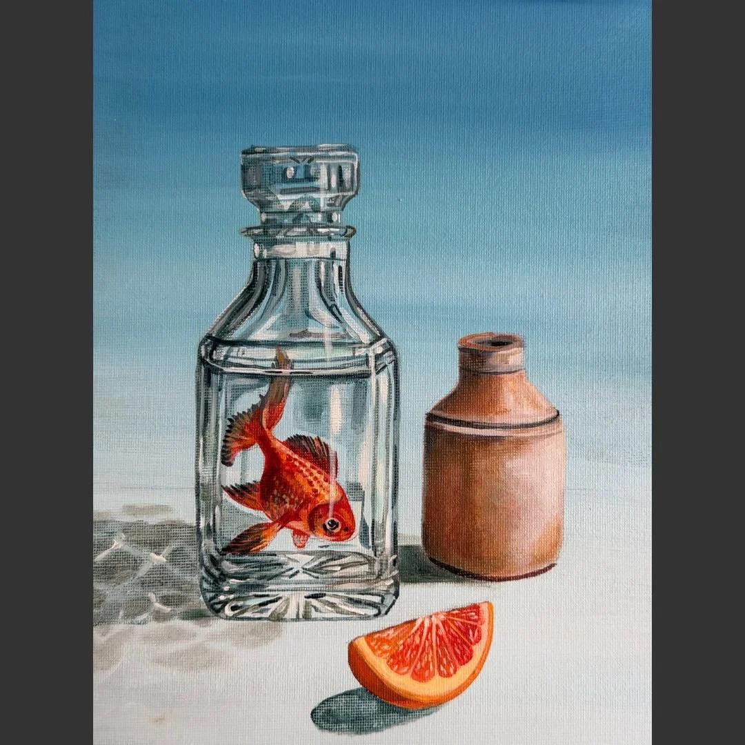 A Curious Goldfish | Jaqueline Burgess
