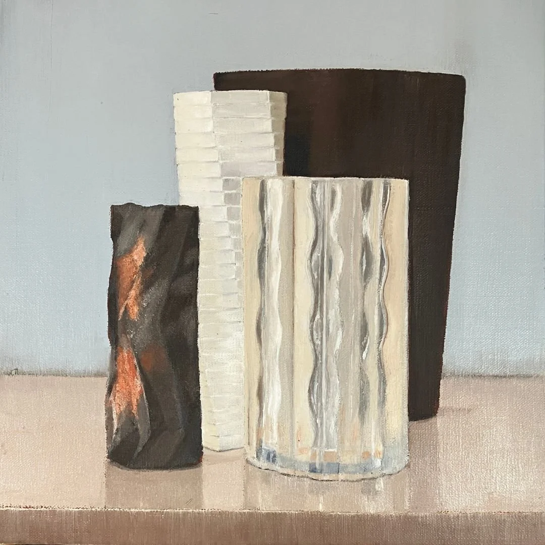 Harding-Ceramic, Glass & Wood-oil-30x30-$495 - Alan Harding.jpg