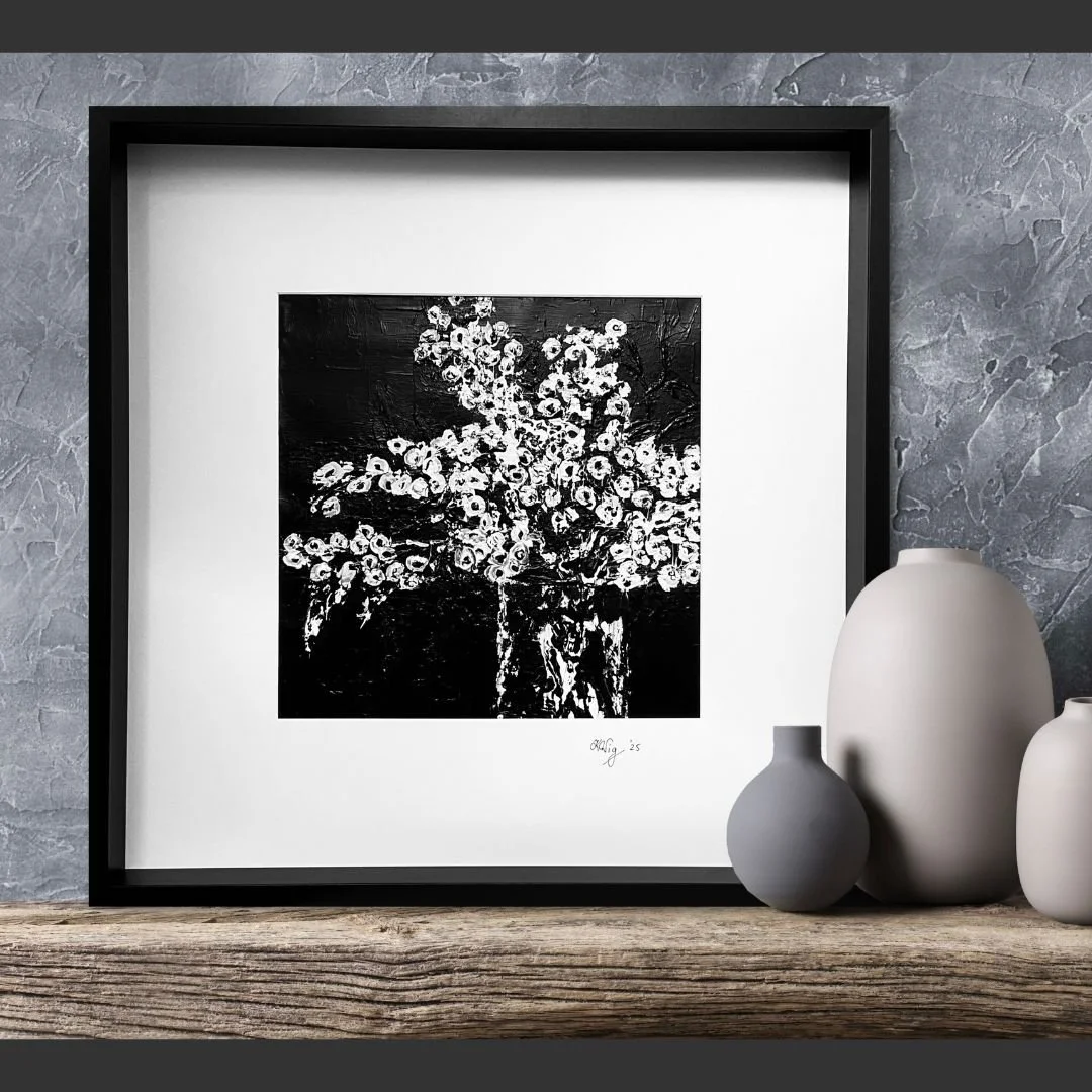 Balck and White Wattle  Kathleen Wigan in situ web.jpg