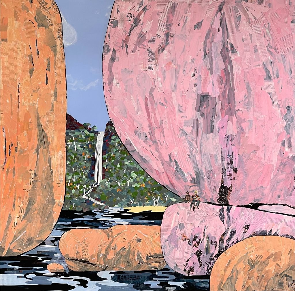 Resting at Big Egg _Mixed Media 100x100cm.jpg