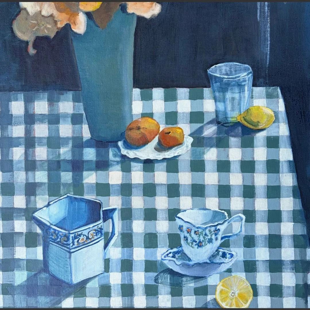 Afternoon Tea on Gingham | Trish Crampton