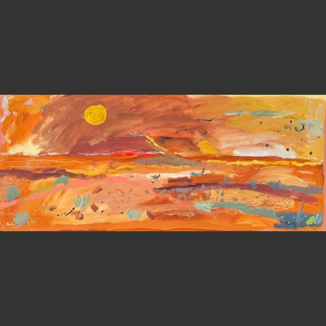 Coober Pedy at Dusk | Greta Hounslow