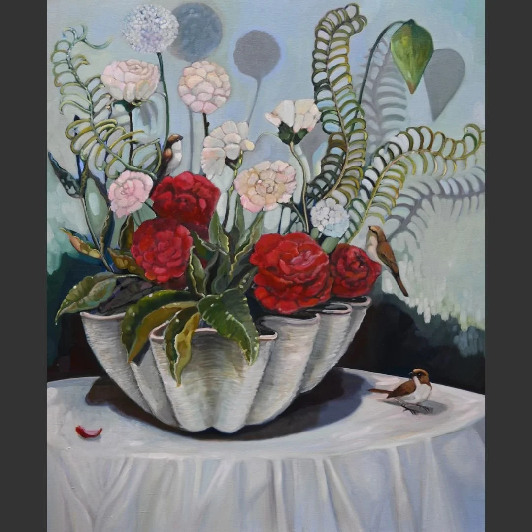 Red Carnations 92x76 Sam Suttie 2026 - Sam suttie.jpg