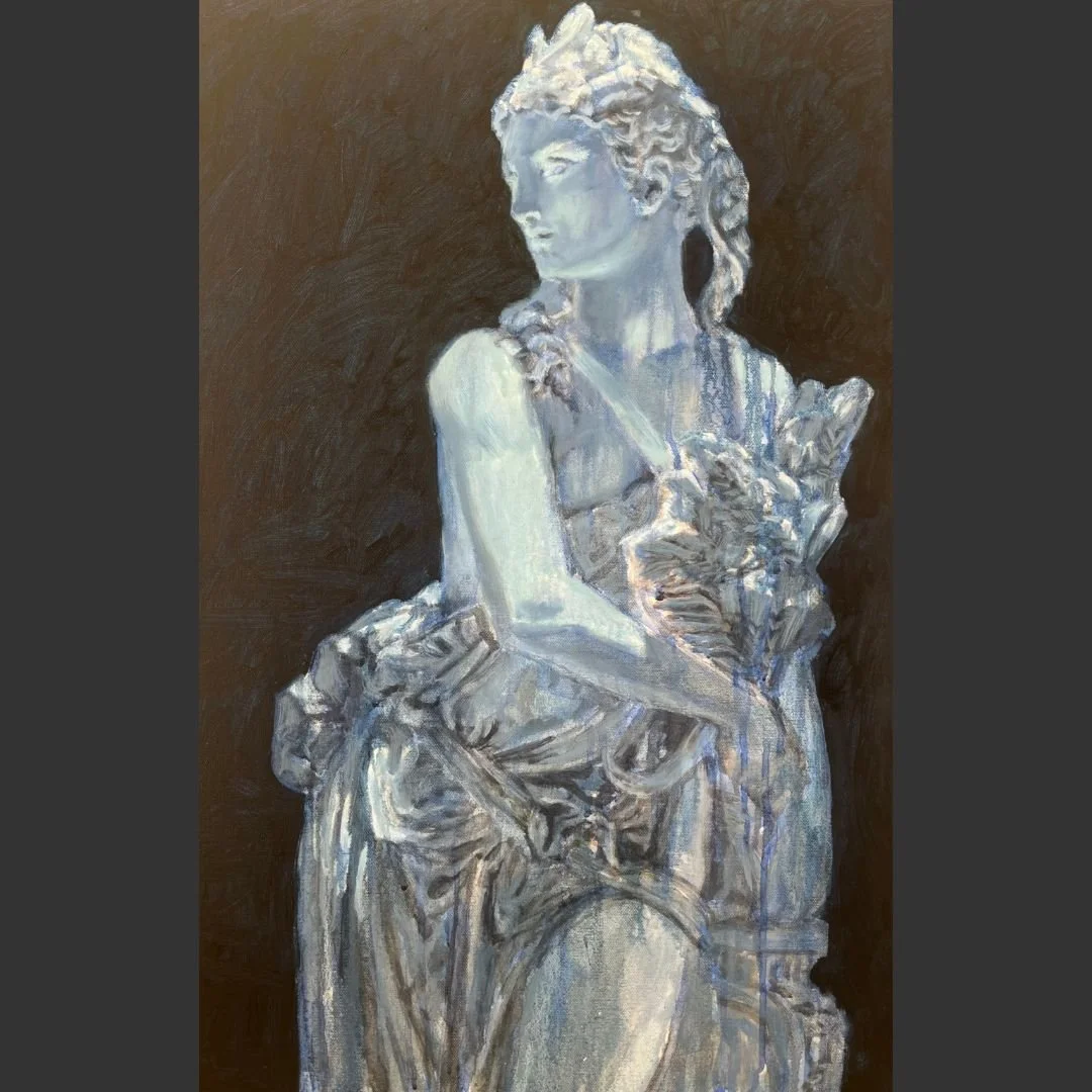 Girl Holding Sheaves of Wheat | Sarah Robinson