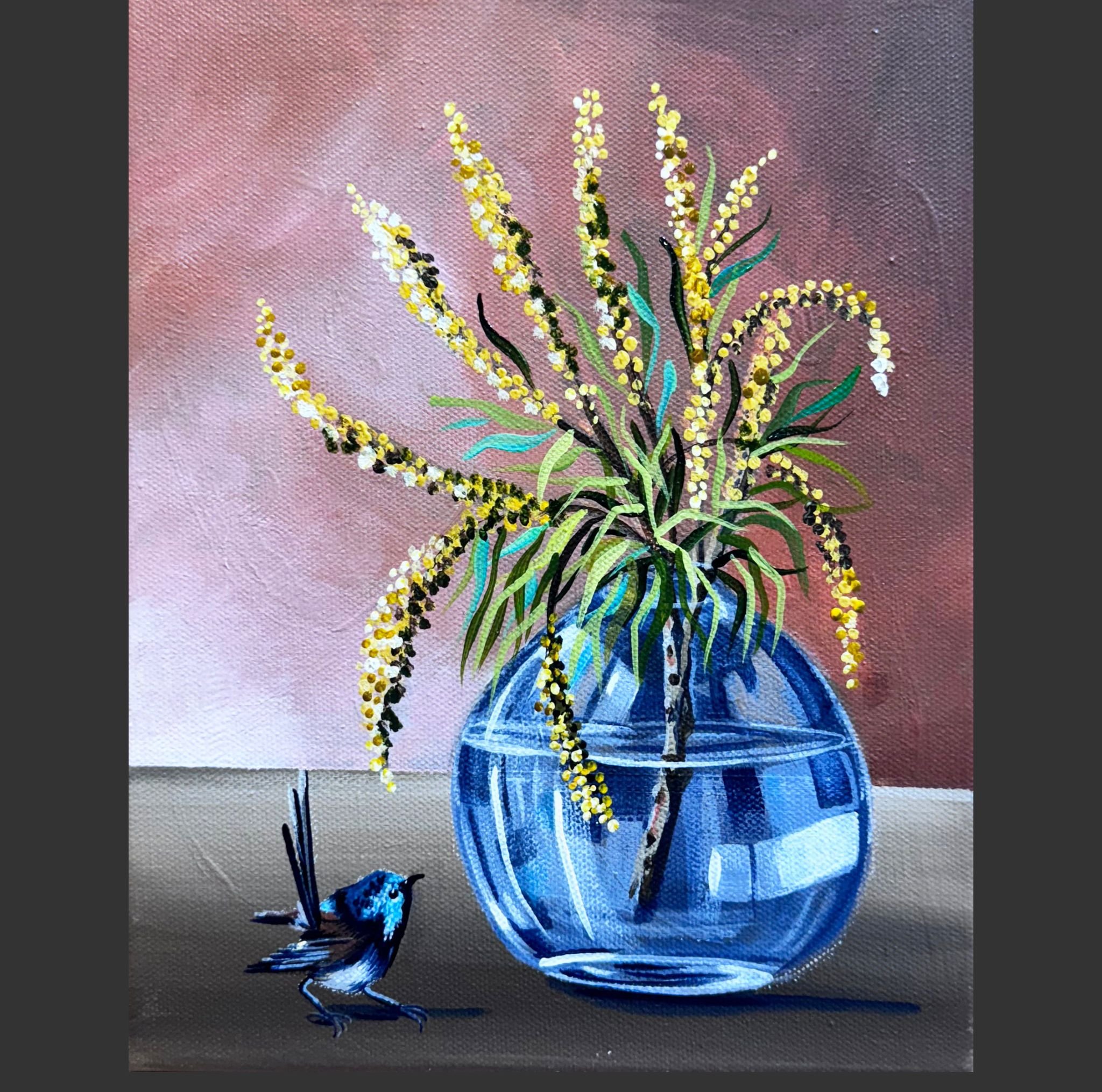 Jacqueline Burgess Wren and Wattle.jpg