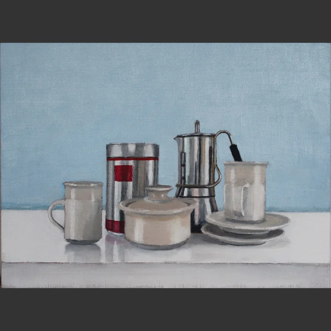 Still Life With Percolator and Cannister - Alan Harding.jpg