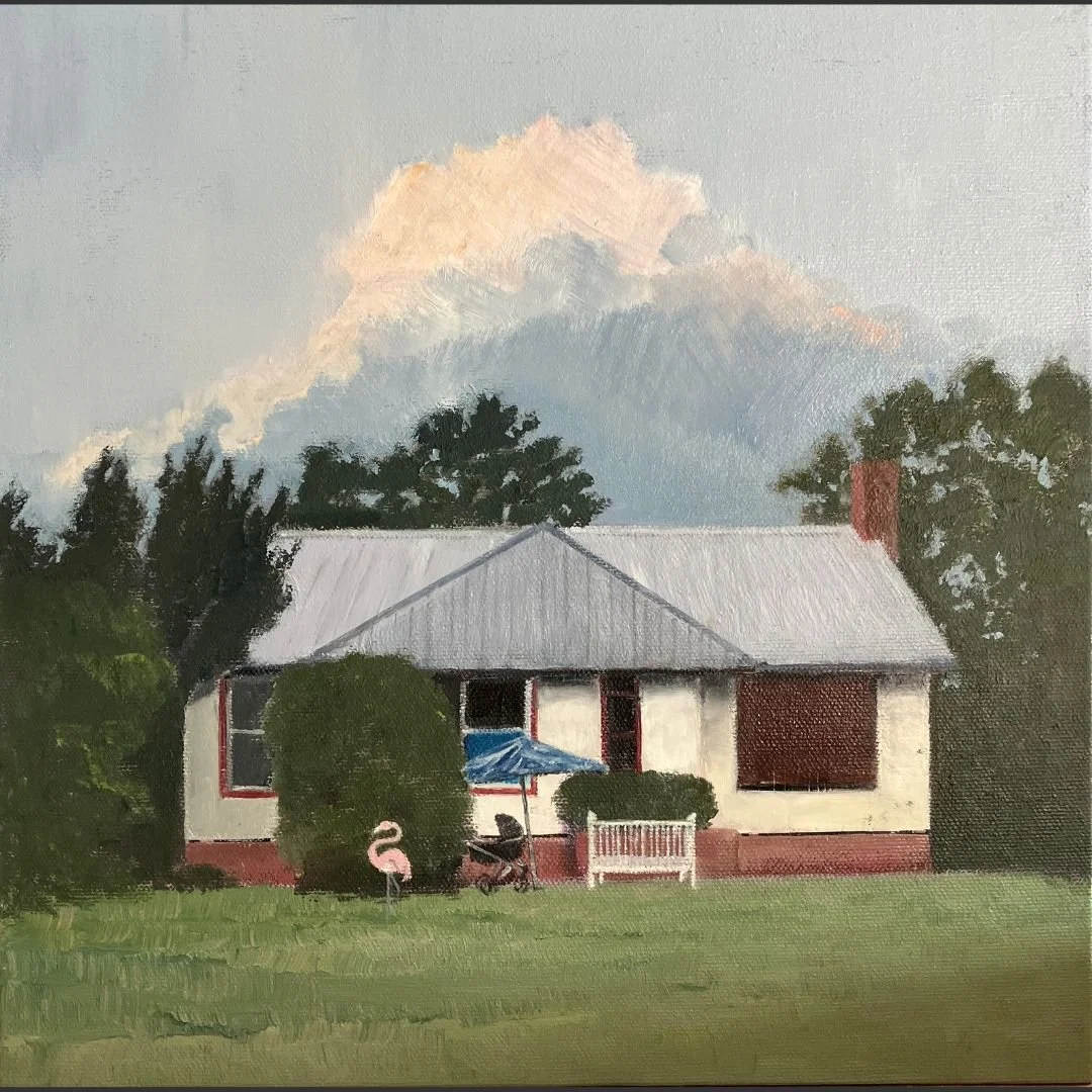 Composition with Pink Flamingo | Alan Harding