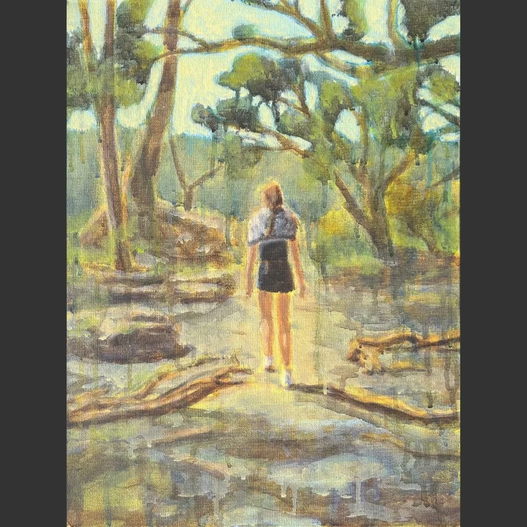 Girl in Fitzroy Falls | Sarah Robinson