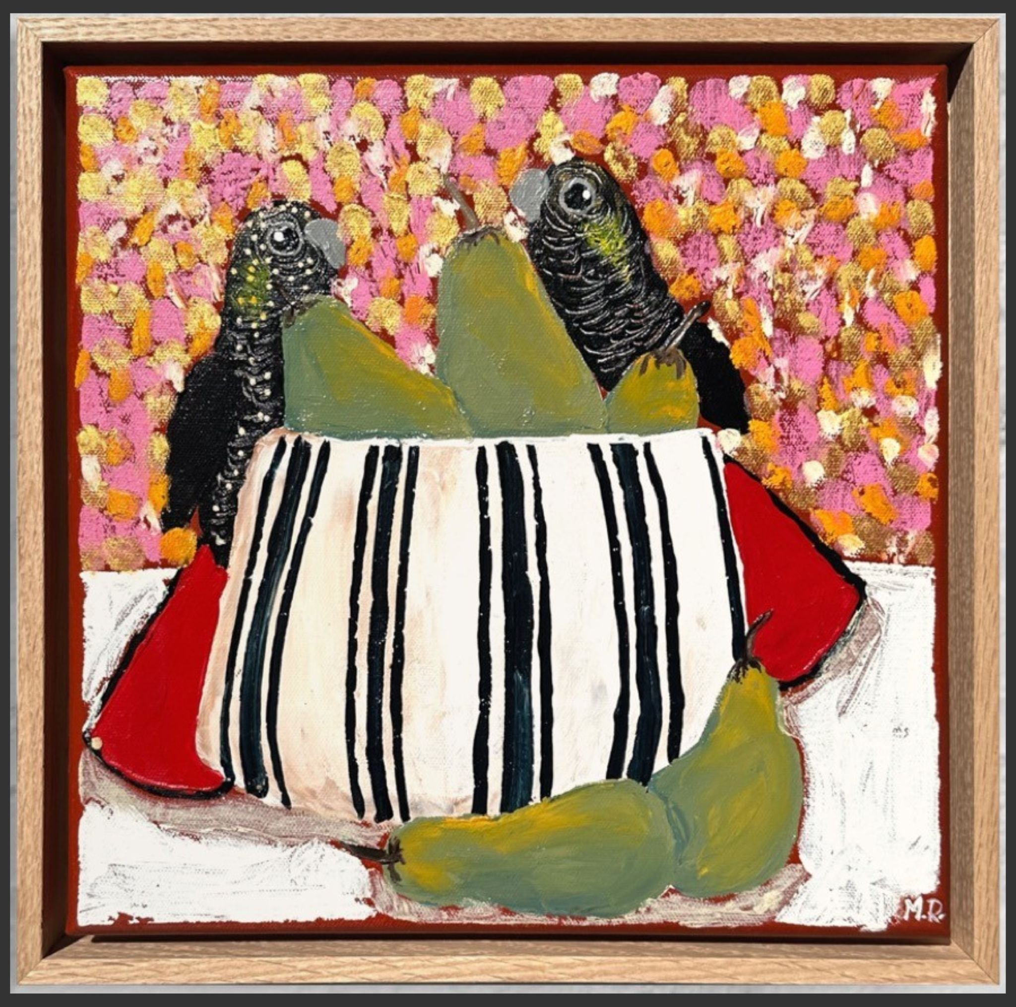 Hannah Goggs Cocktail Party with pears.jpg