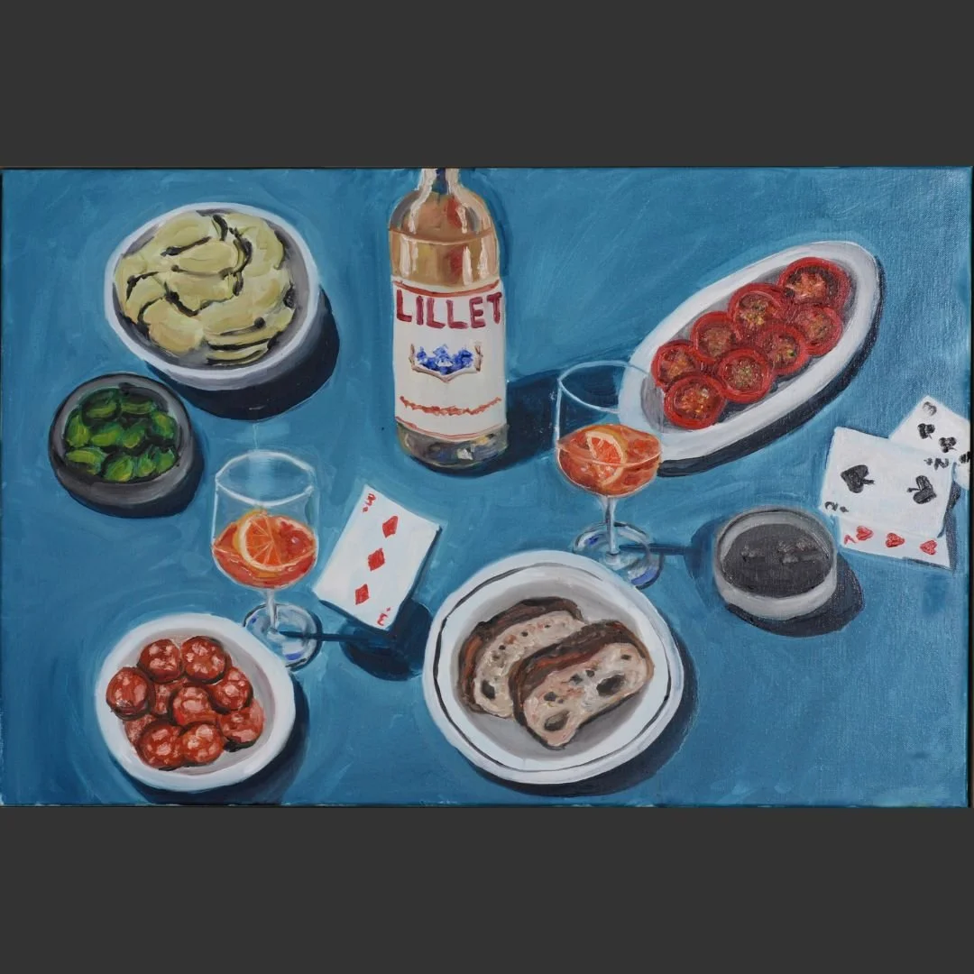 Lillet On The Terrace | Alexa Kalo