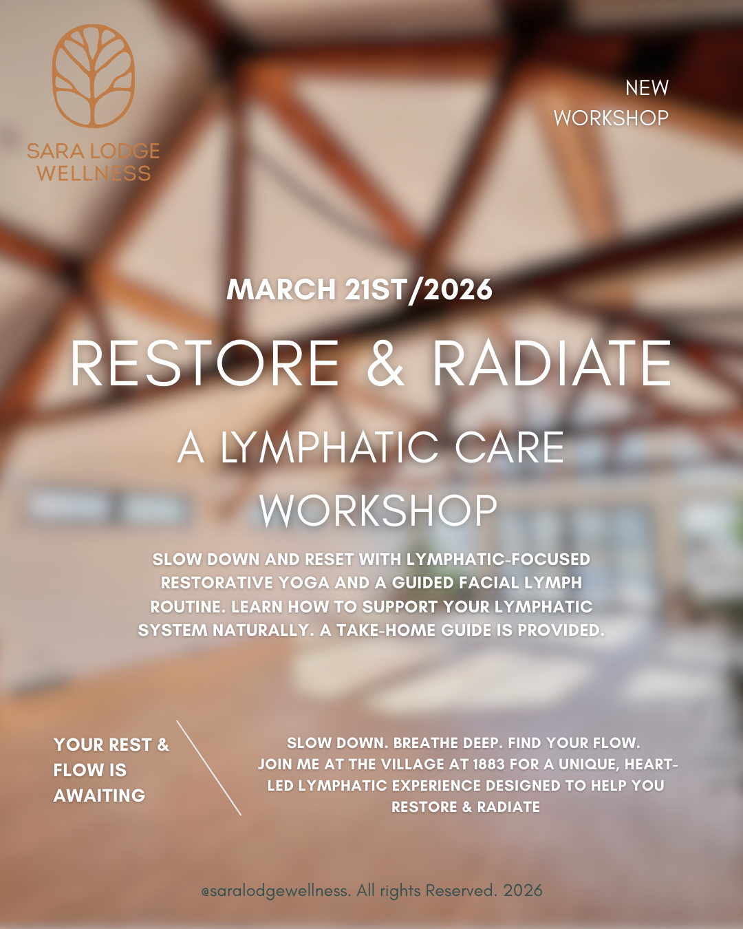 Restore & Radiate: A Lymphatic Care Workshop