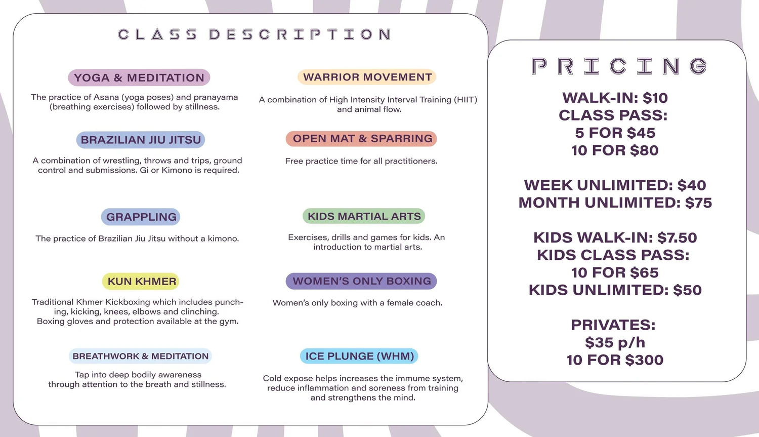 Ground Zero Martial Arts & Yoga Cafe