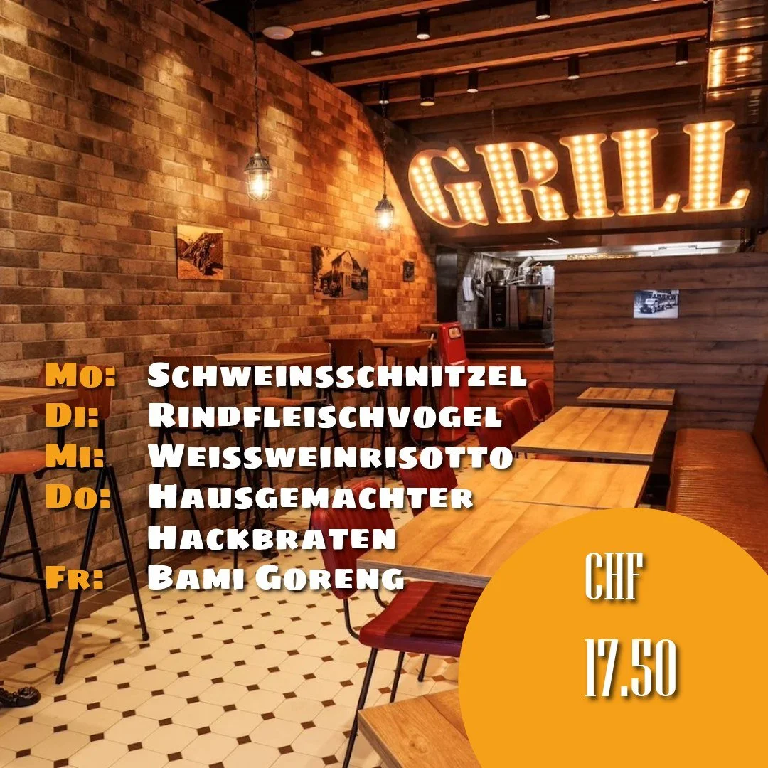 🍽️ Bereit f&uuml;r eine neue Genusswoche?
Im Cholehof wartet wieder eine feine Auswahl an frischen Mittagsmen&uuml;s auf euch &ndash; abwechslungsreich, s&auml;ttigend und wie gewohnt f&uuml;r CHF 17.50.

Hier der Men&uuml;plan f&uuml;r die Woche vo