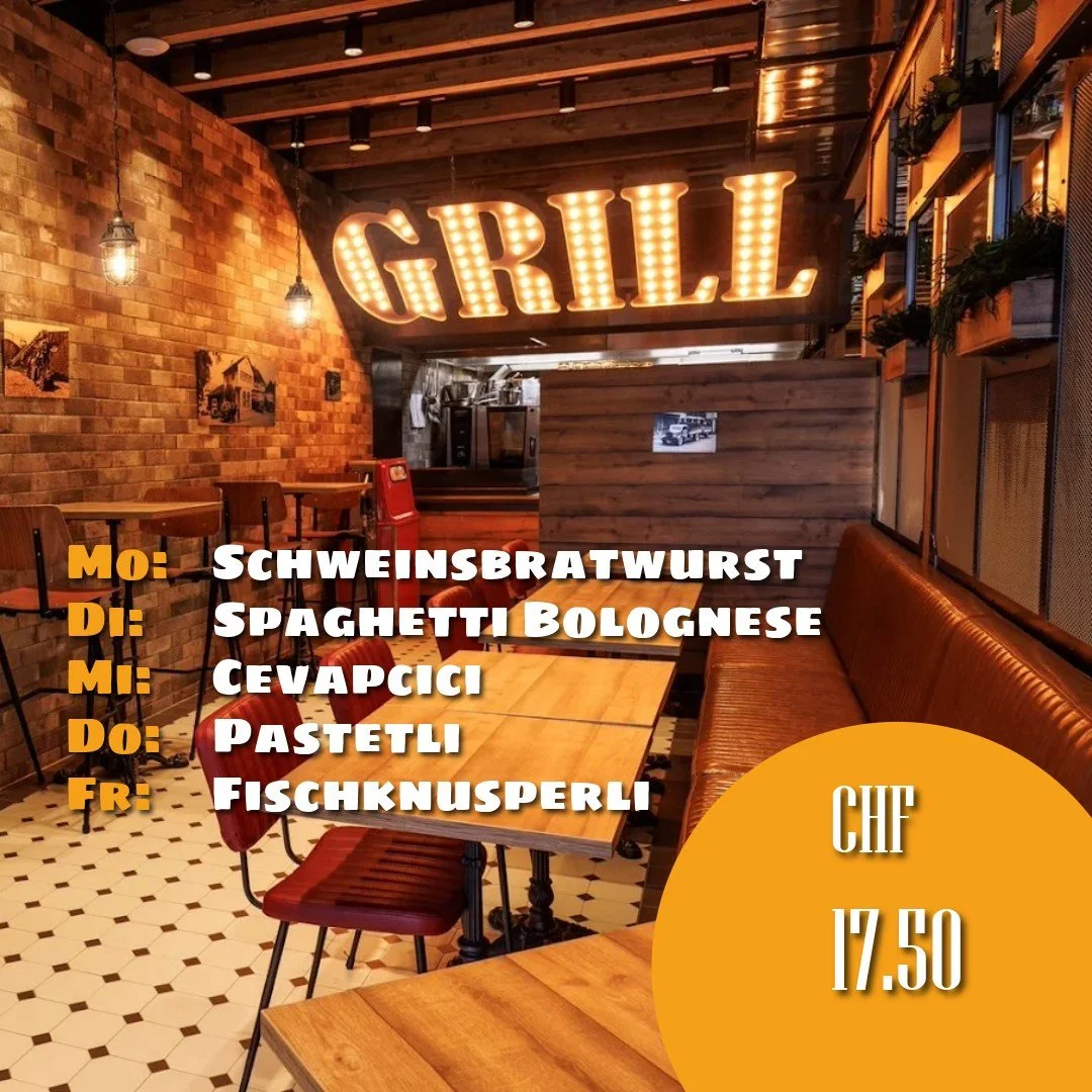 🍽️ Zeit f&uuml;r eine genussvolle Mittagspause im Cholehof!
Auch diese Woche warten wieder frisch gekochte Mittagsmen&uuml;s auf euch &ndash; herzhaft, abwechslungsreich und wie immer f&uuml;r CHF 17.50.

Mittagsmen&uuml;s vom 09.03. bis 13.03.

🔥 