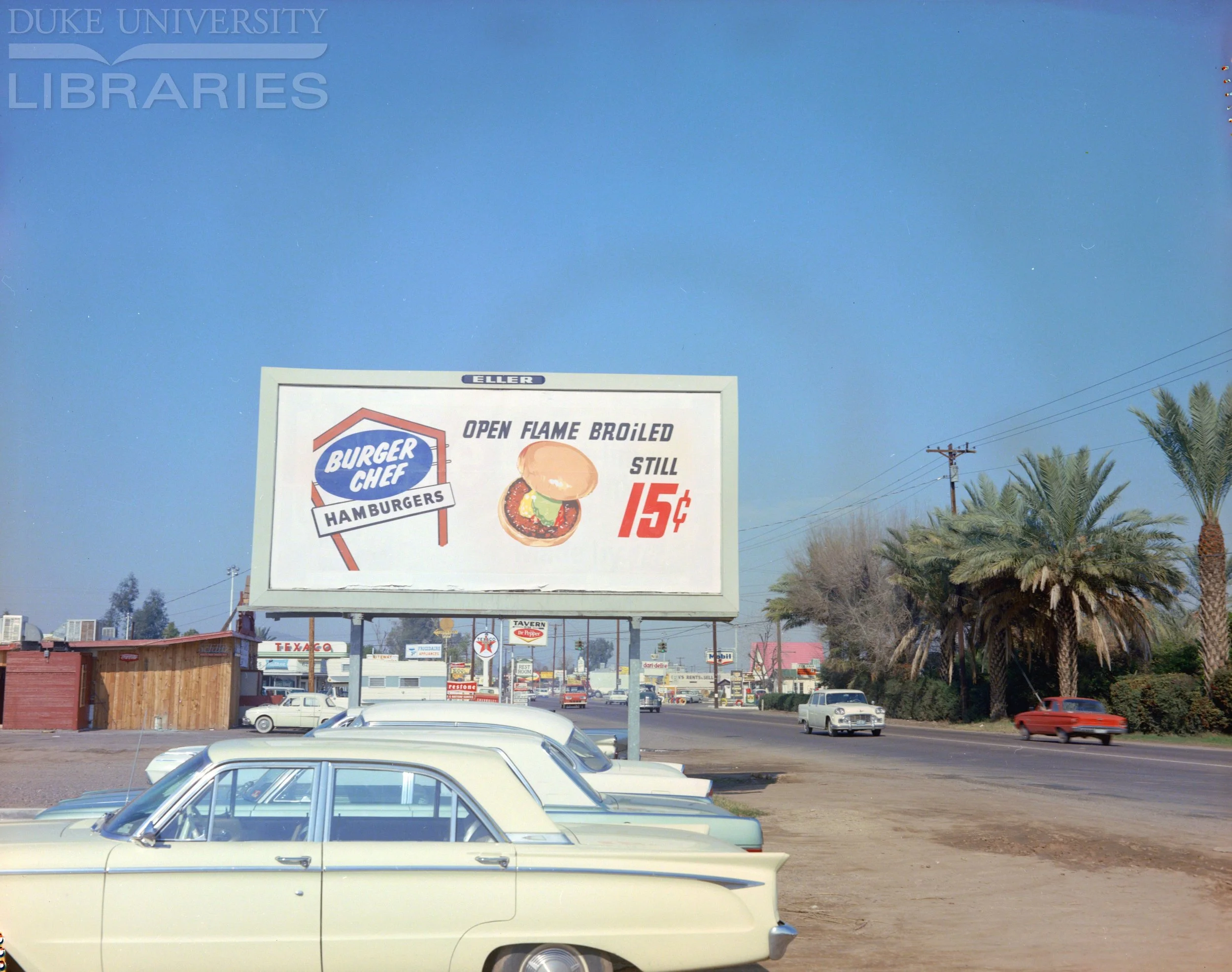 An ad for former chain Burger Chef. Courtesy Duke University ROAD Archives.